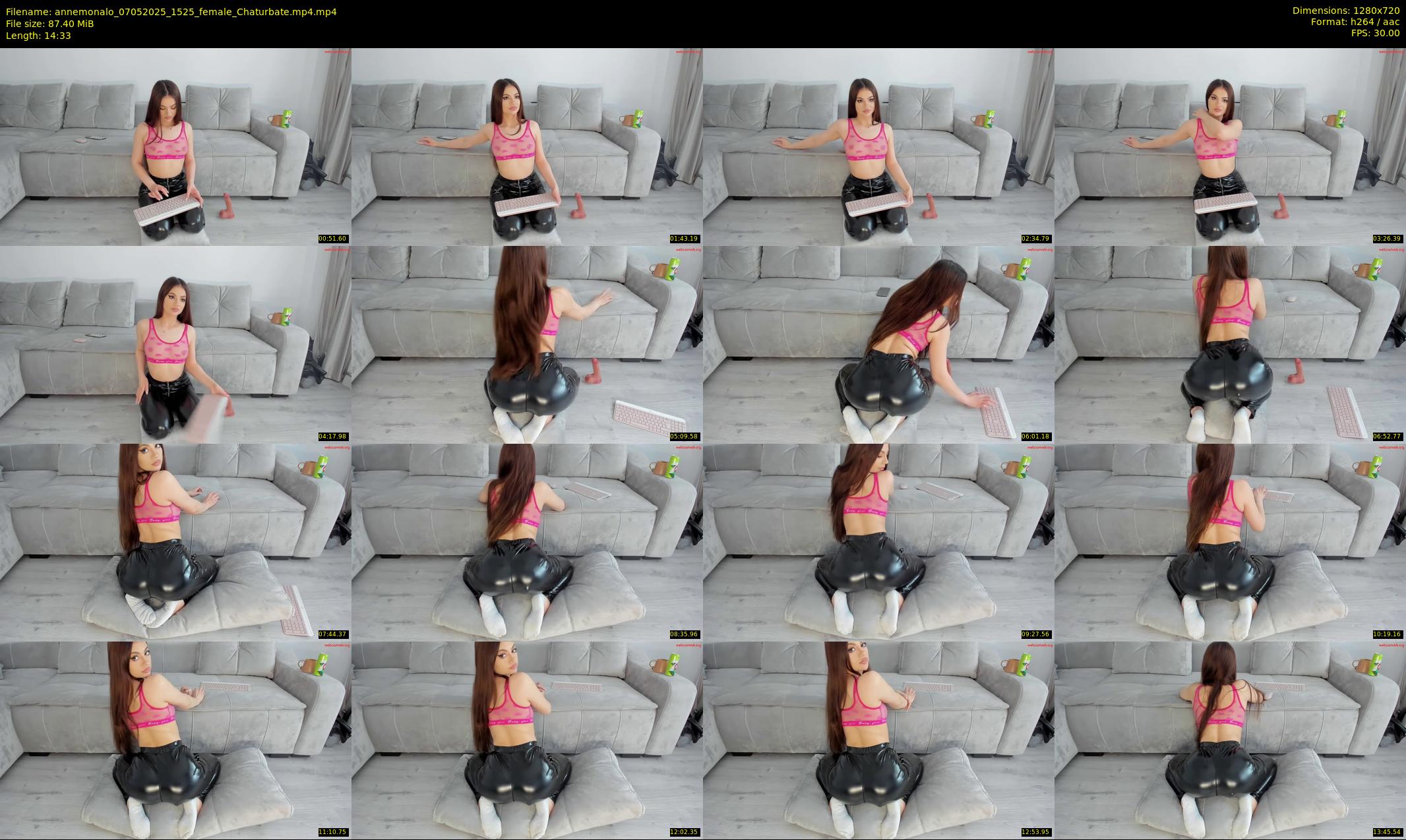 annemonalo — 15 minute Chaturbate female cam show recording, 720p, May 7, 2025