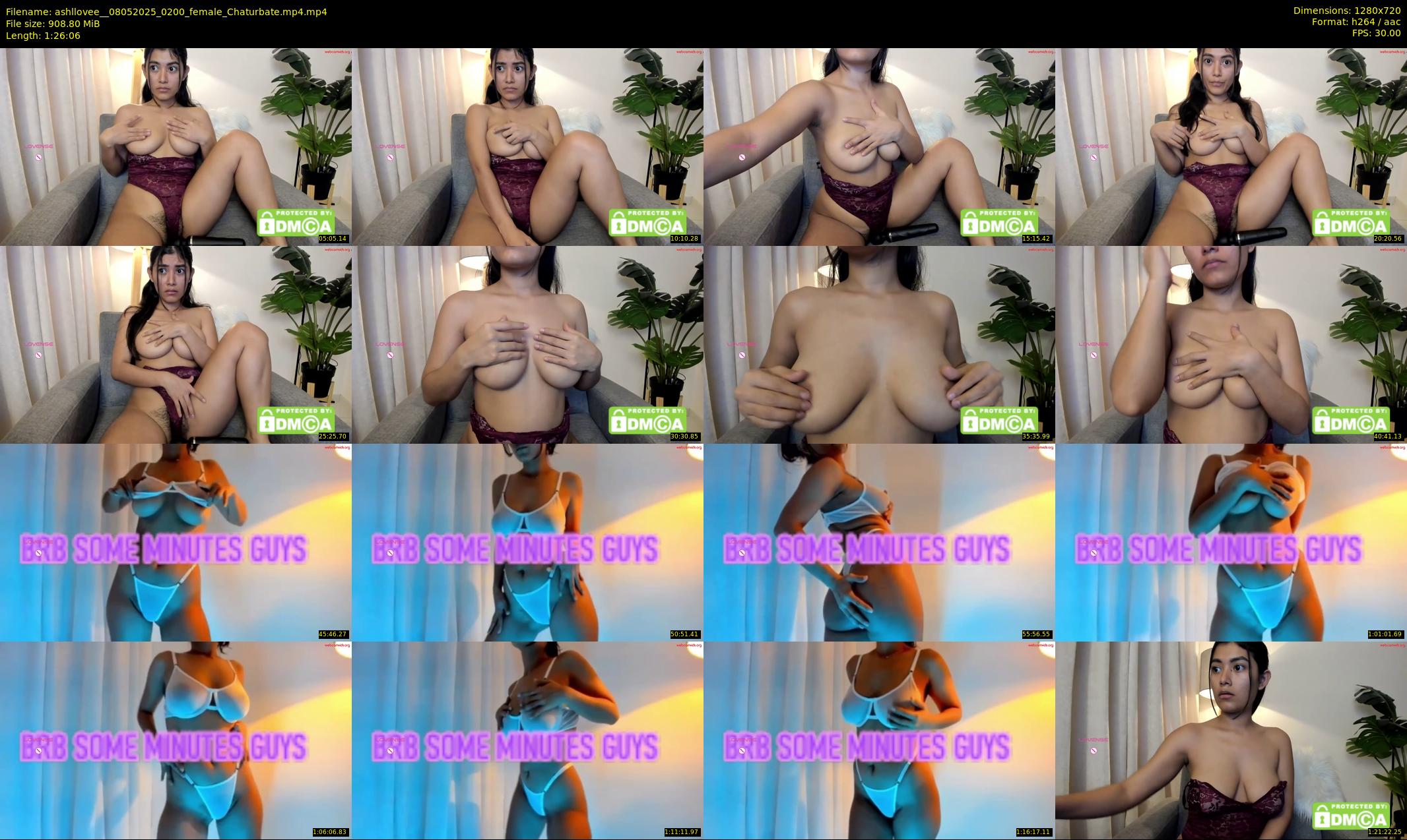 ashllovee_ — 87 minute Chaturbate female cam show recording, 720p, May 8, 2025