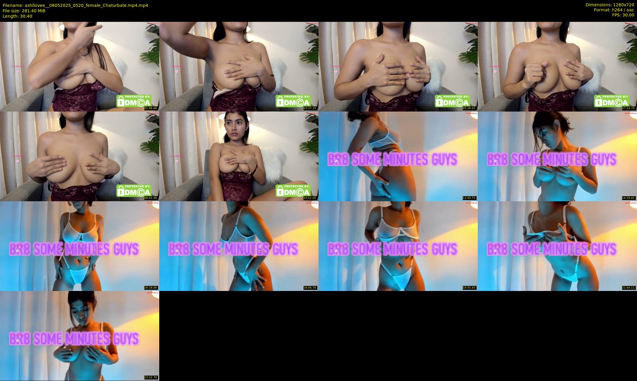 ashllovee_ — 31 minute Chaturbate female cam show recording, 720p, May 8, 2025