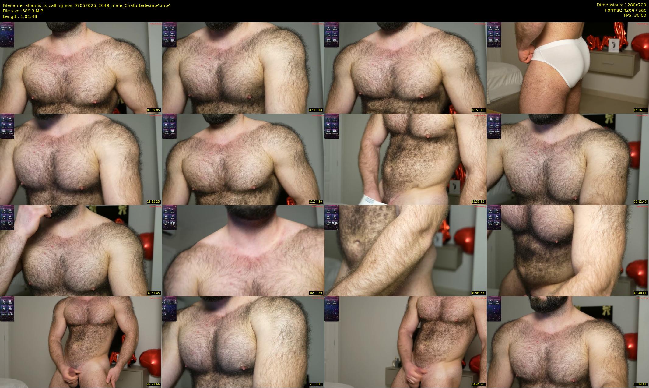 atlantis_is_calling_sos — 62 minute Chaturbate male cam show recording, 720p, May 7, 2025