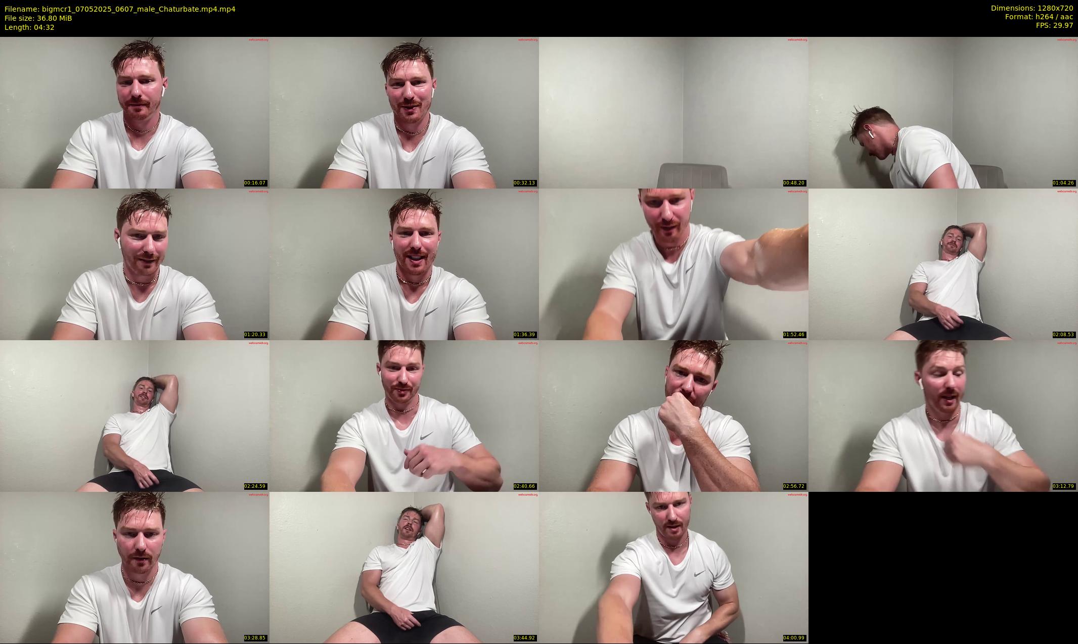 bigmcr1 — 5 minute Chaturbate male cam show recording, 720p, May 7, 2025