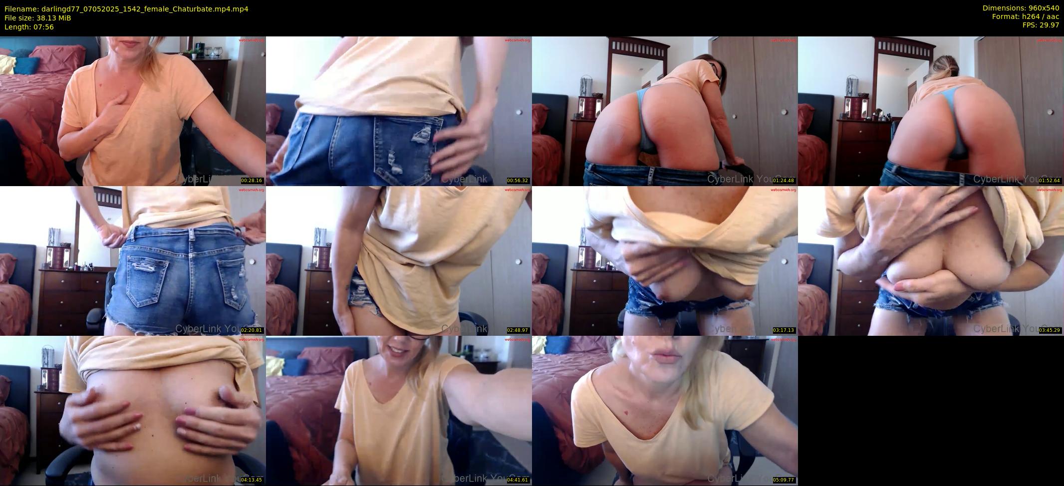 darlingd77 — 8 minute Chaturbate female cam show recording, 480p, May 7, 2025
