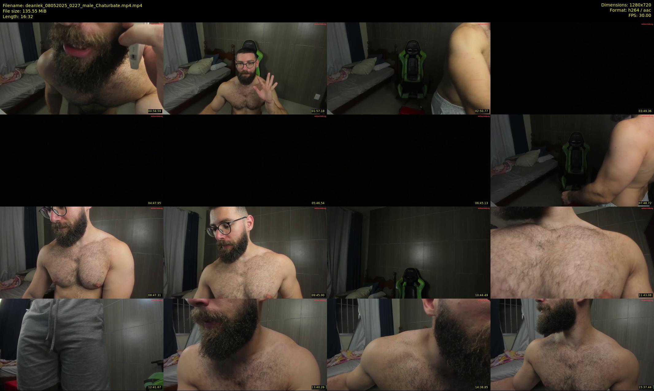 deanlek — 17 minute Chaturbate male cam show recording, 720p, May 8, 2025