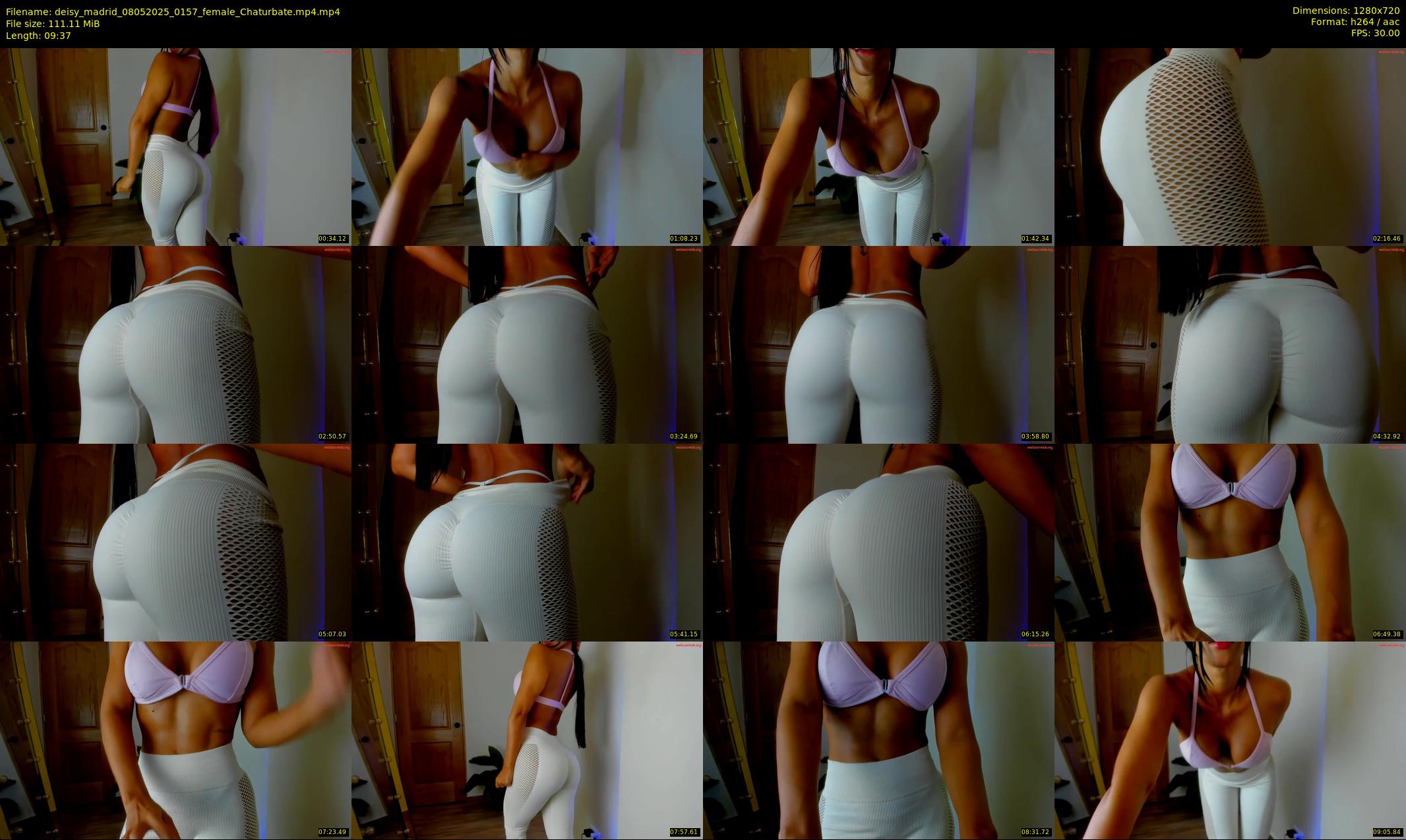 deisy_madrid — 10 minute Chaturbate female cam show recording, 720p, May 8, 2025