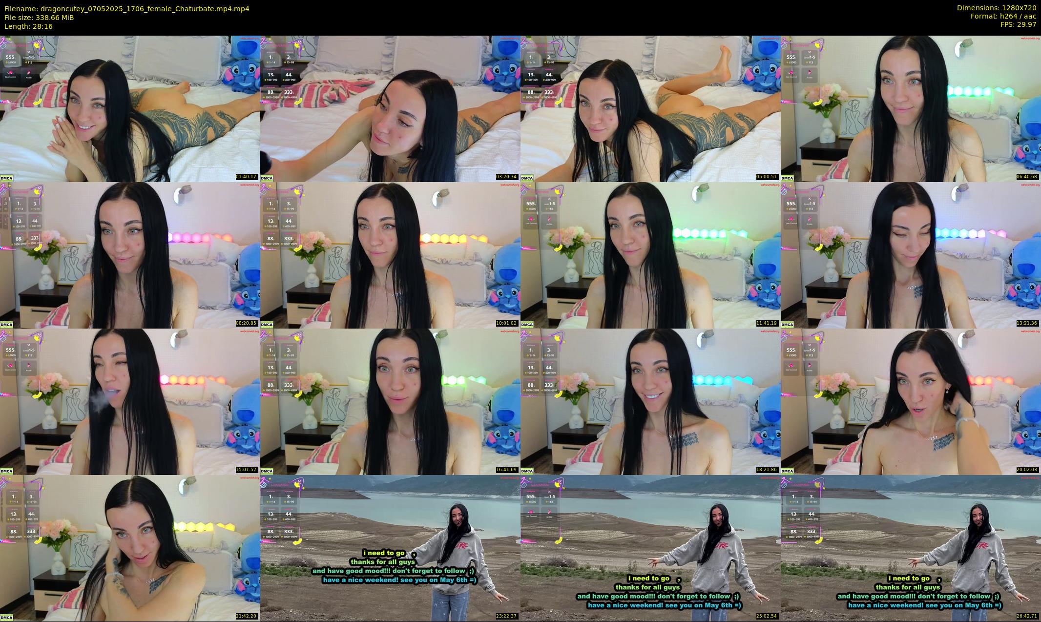 dragoncutey — 29 minute Chaturbate female cam show recording, 720p, May 7, 2025