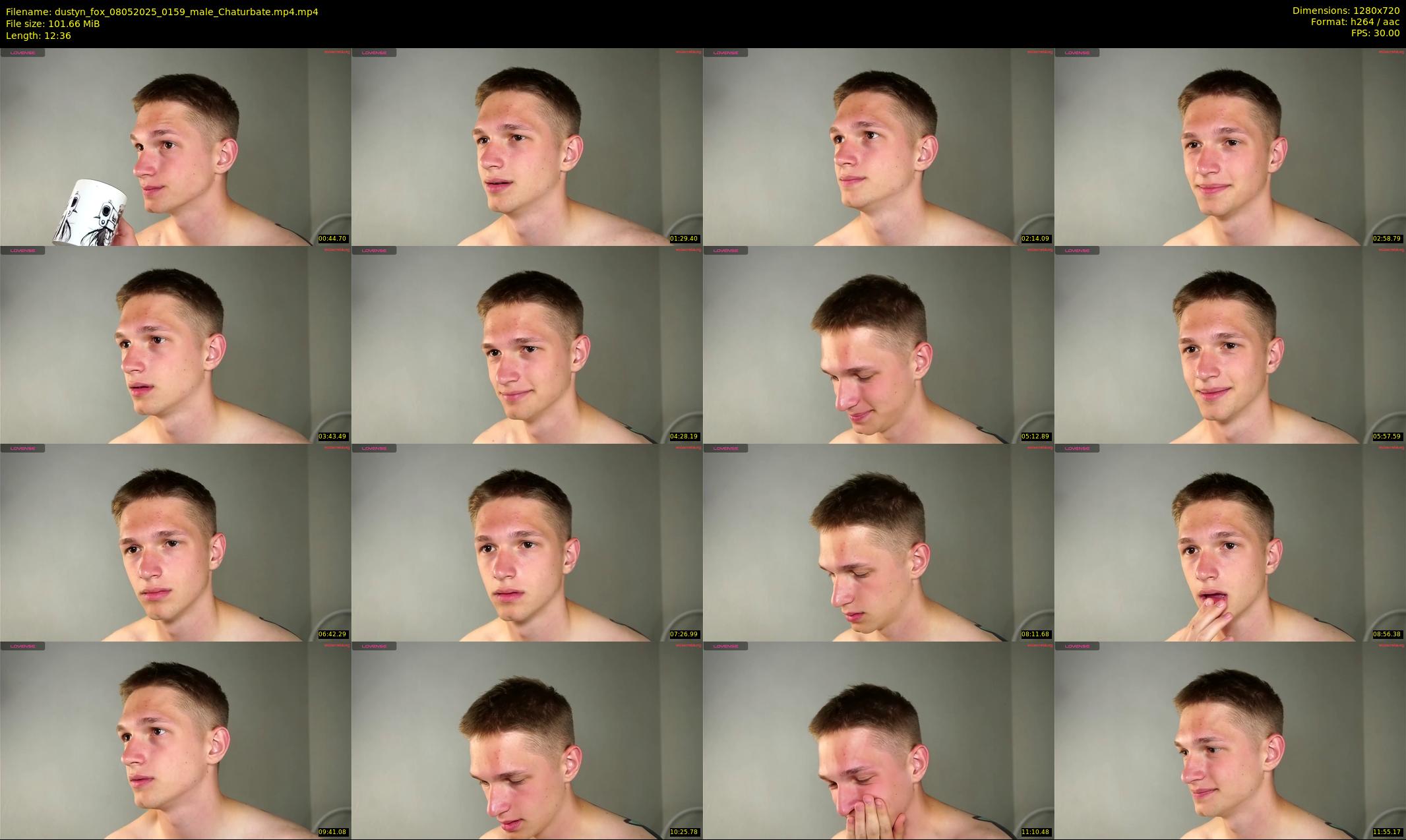 dustyn_fox — 13 minute Chaturbate male cam show recording, 720p, May 8, 2025