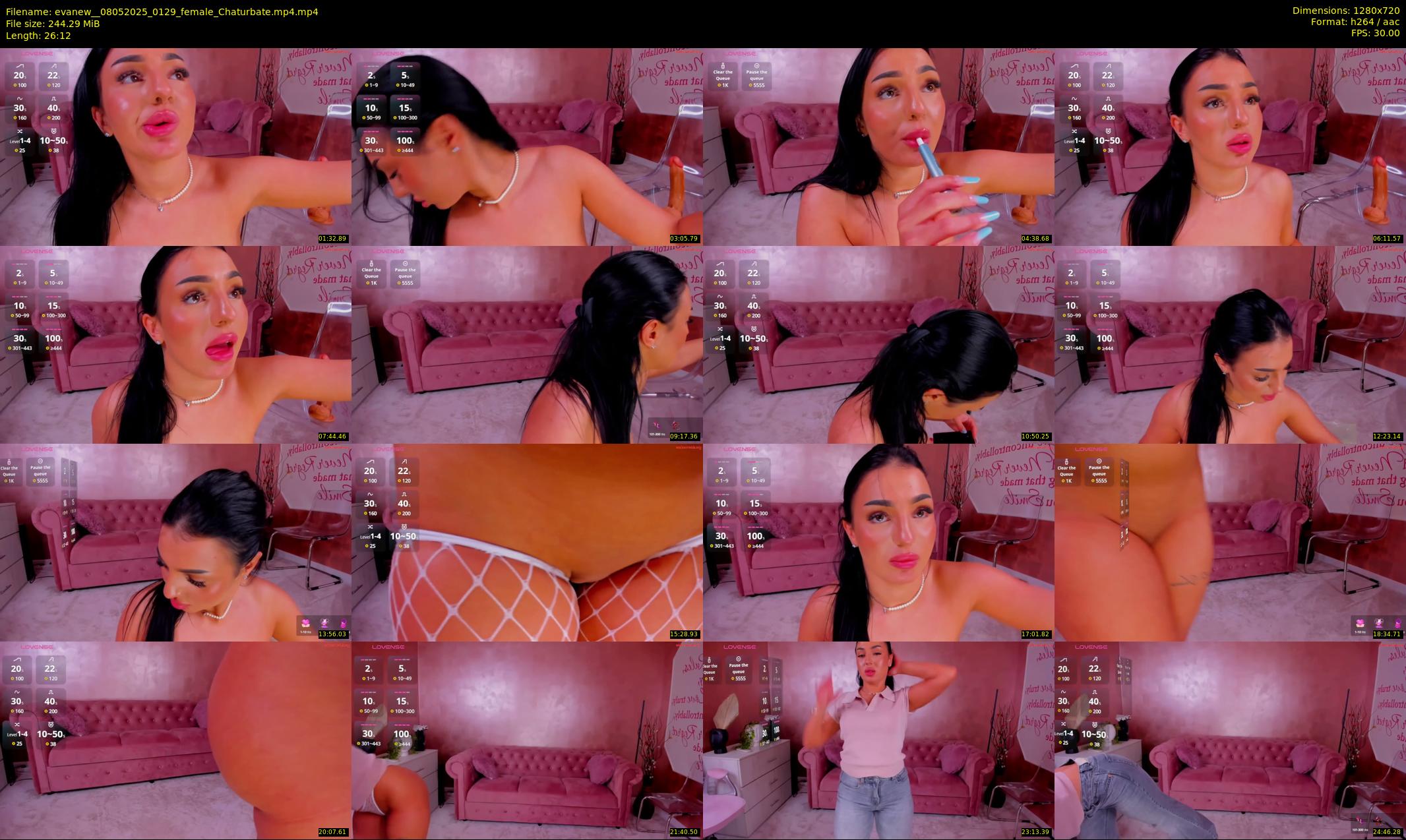 evanew_ — 27 minute Chaturbate female cam show recording, 720p, May 8, 2025