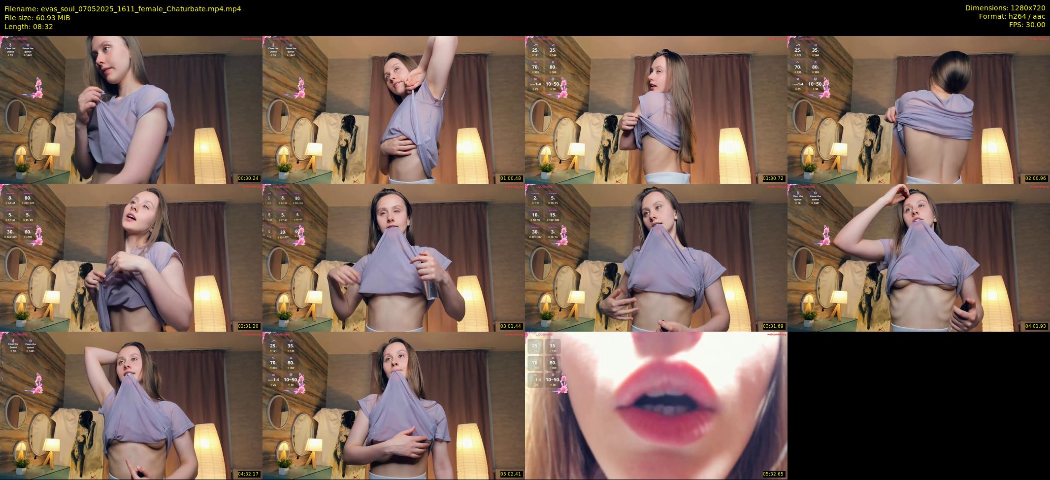 evas_soul — 9 minute Chaturbate female cam show recording, 720p, May 7, 2025