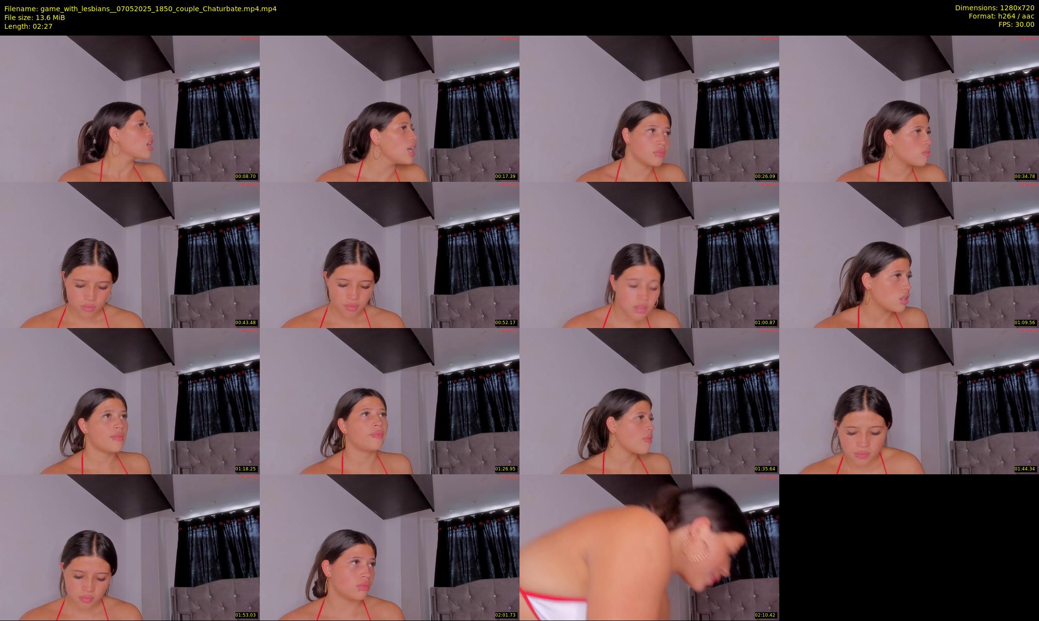 game_with_lesbians_ — 3 minute Chaturbate couple cam show recording, 720p, May 7, 2025