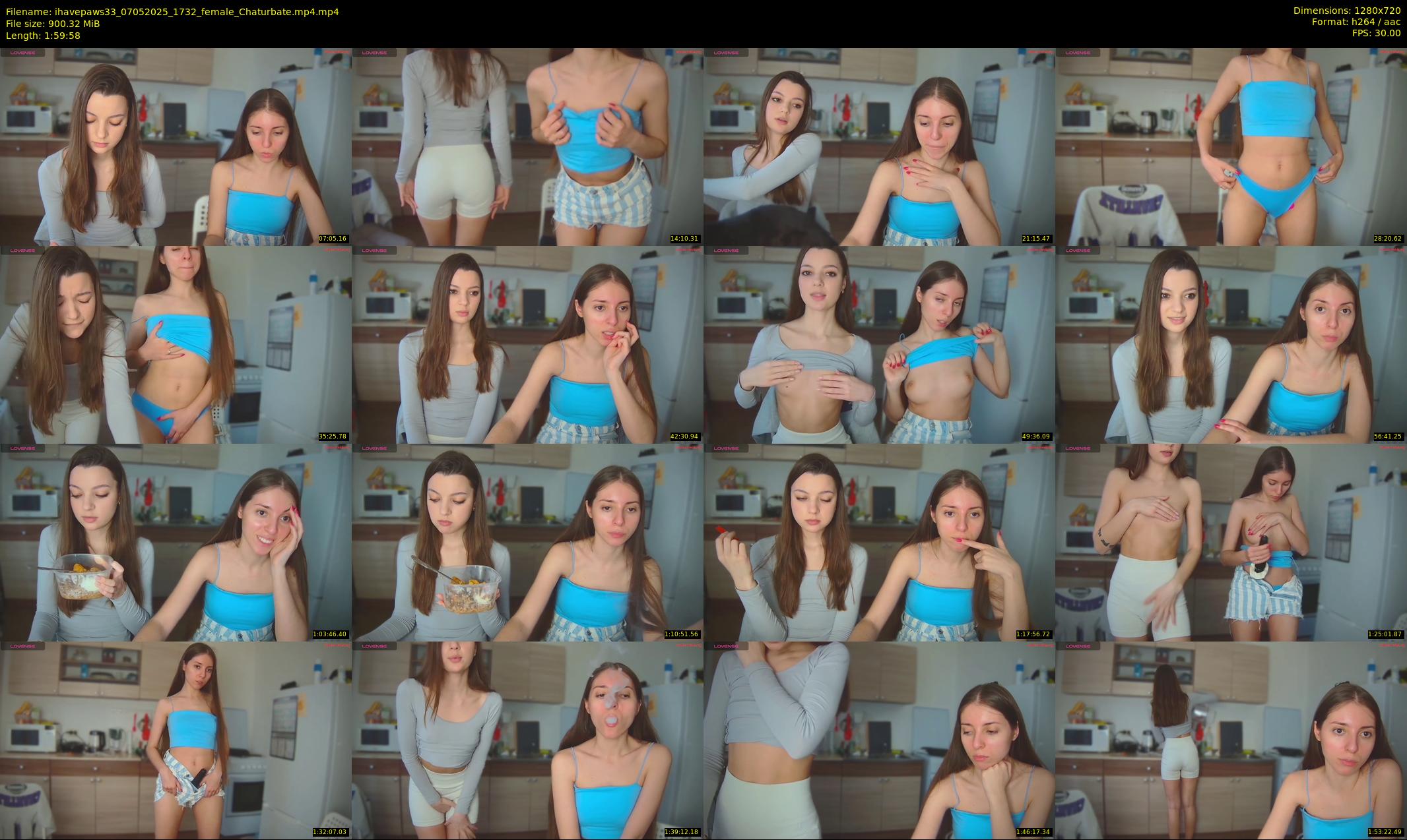 ihavepaws33 — 120 minute Chaturbate couple cam show recording, 720p, May 7, 2025