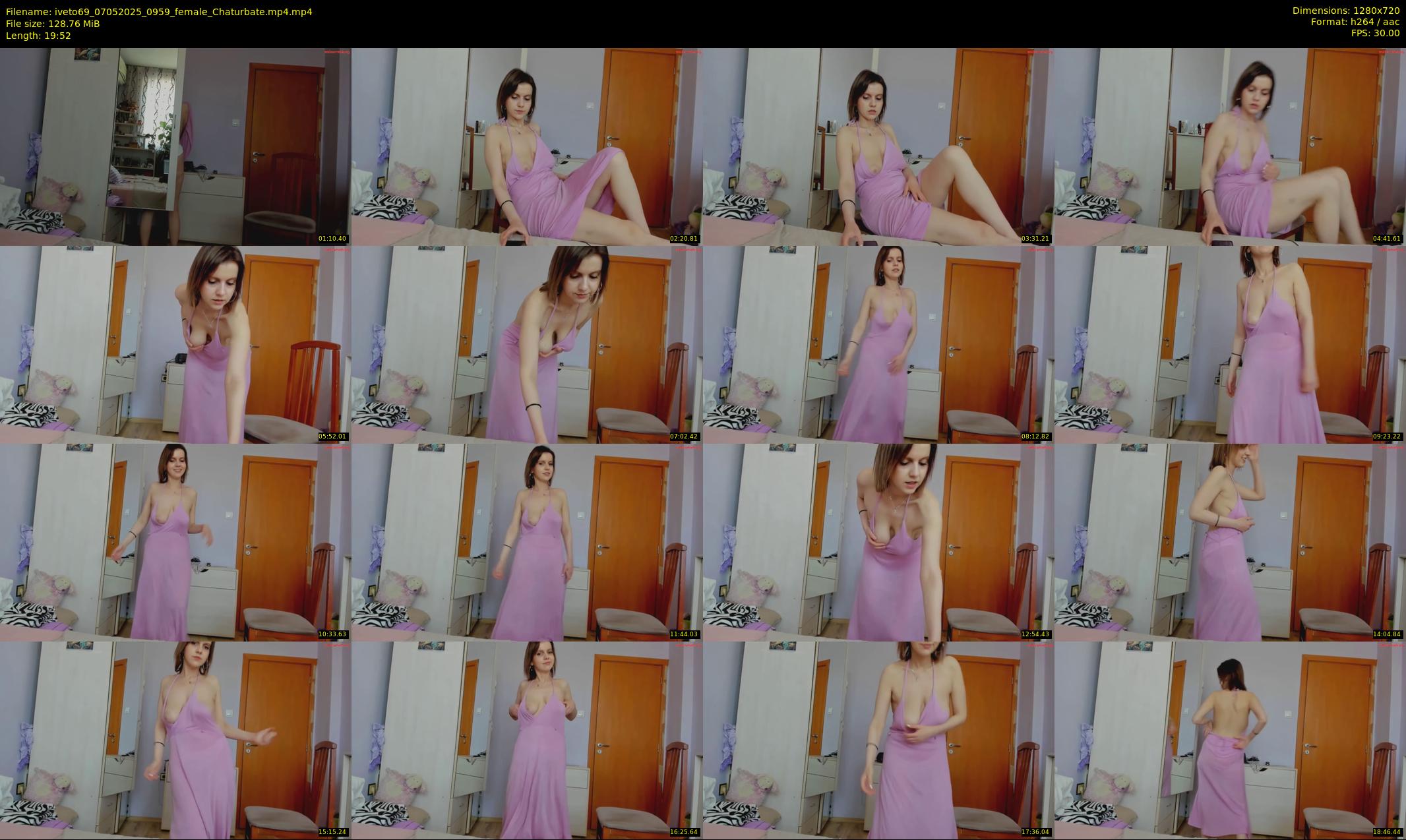iveto69 — 20 minute Chaturbate female cam show recording, 720p, May 7, 2025