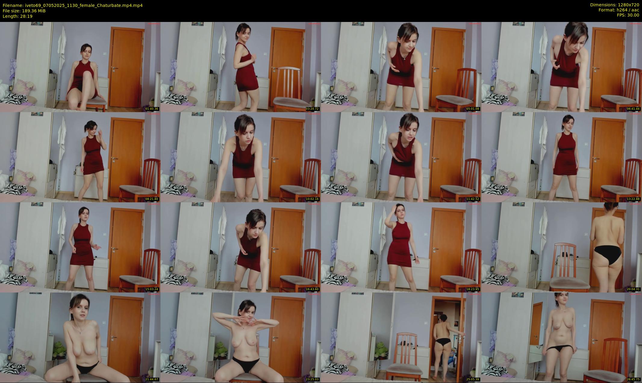 iveto69 — 29 minute Chaturbate female cam show recording, 720p, May 7, 2025
