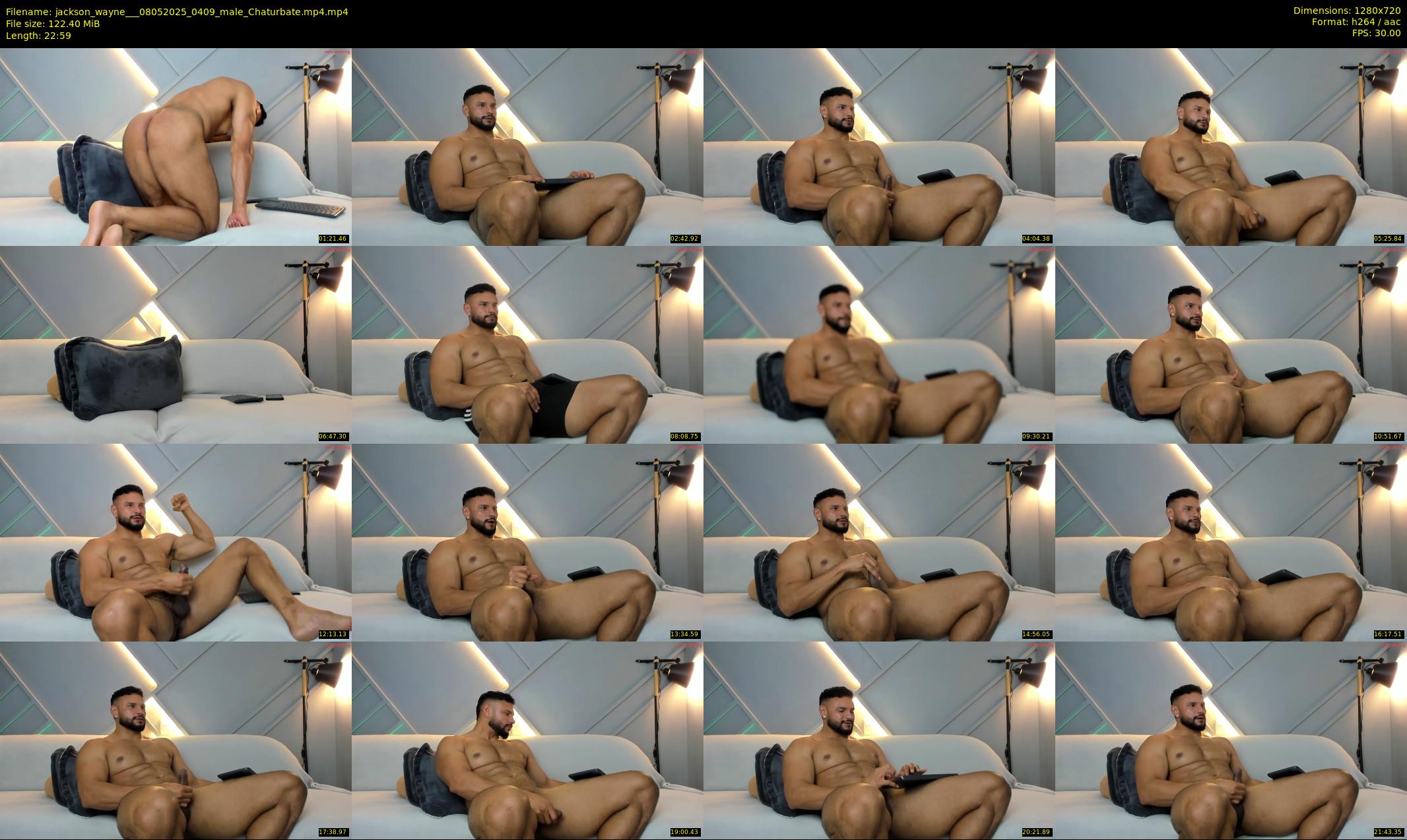 jackson_wayne__ — 23 minute Chaturbate male cam show recording, 720p, May 8, 2025