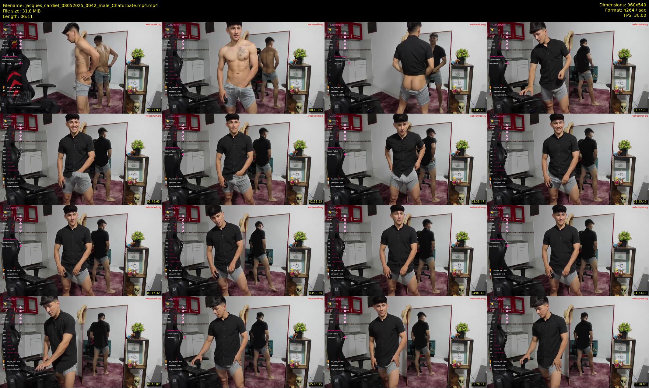jacques_cardiet — 7 minute Chaturbate male cam show recording, 480p, May 8, 2025