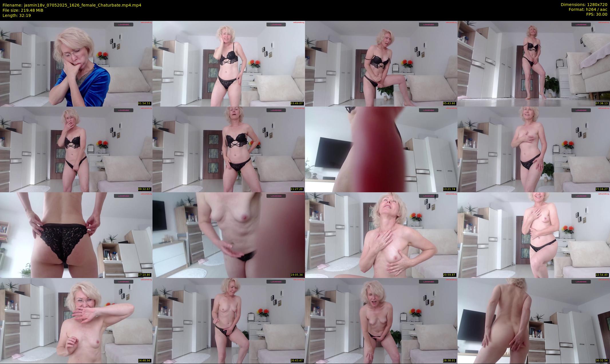 jasmin18v — 33 minute Chaturbate female cam show recording, 720p, May 7, 2025