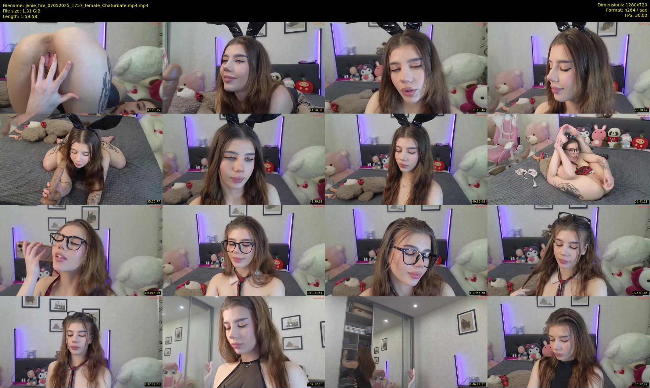 jenie_fire — 120 minute Chaturbate female cam show recording, 720p, May 7, 2025
