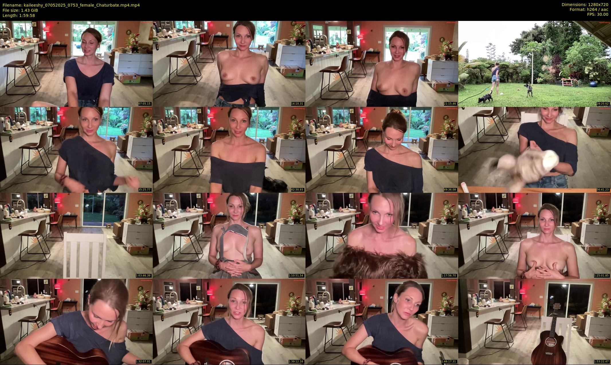 kaileeshy — 120 minute Chaturbate female cam show recording, 720p, May 7, 2025