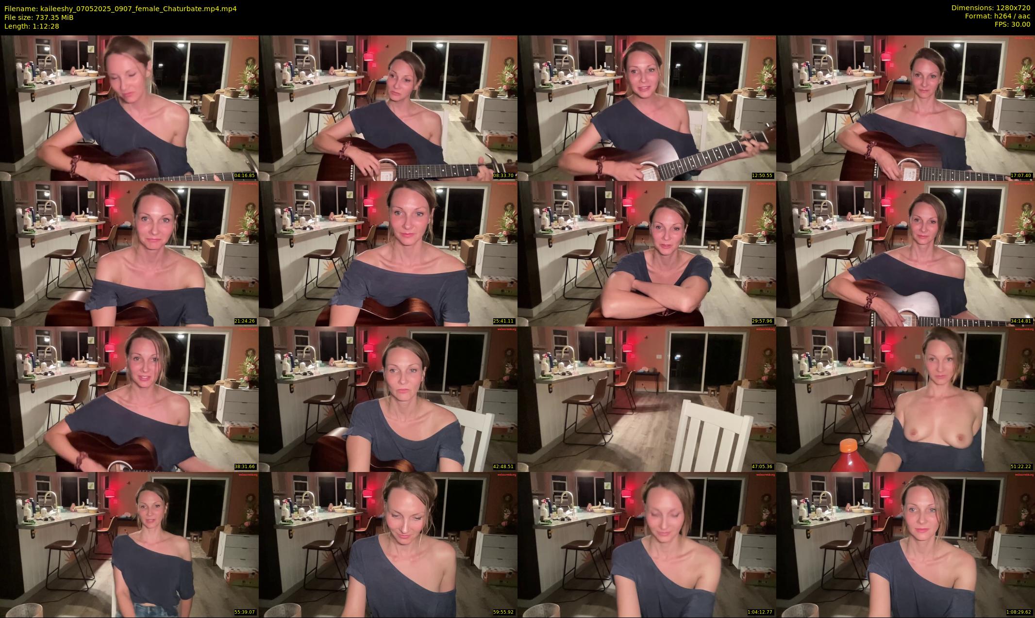 kaileeshy — 73 minute Chaturbate female cam show recording, 720p, May 7, 2025