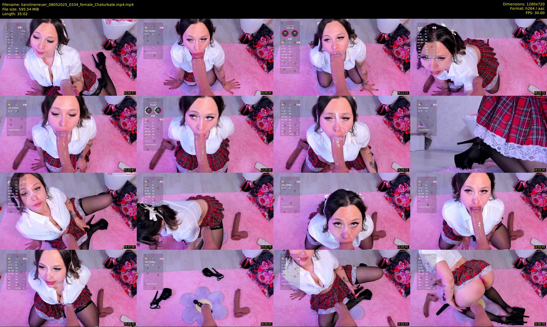 karolineneuer — 36 minute Chaturbate female cam show recording, 720p, May 8, 2025
