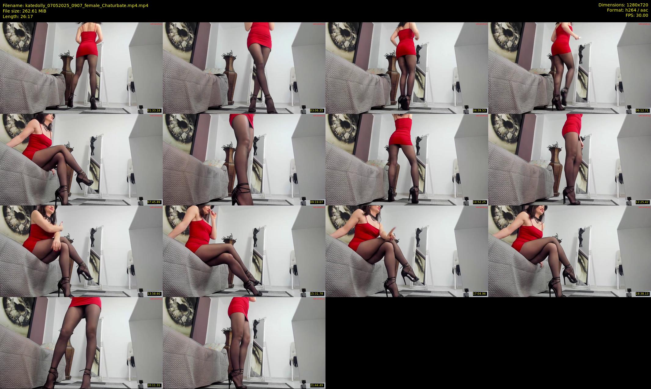 katedolly — 27 minute Chaturbate female cam show recording, 720p, May 7, 2025
