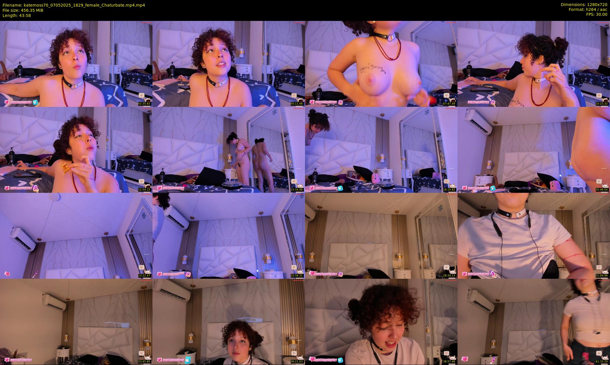 katemoss70 — 44 minute Chaturbate female cam show recording, 720p, May 7, 2025