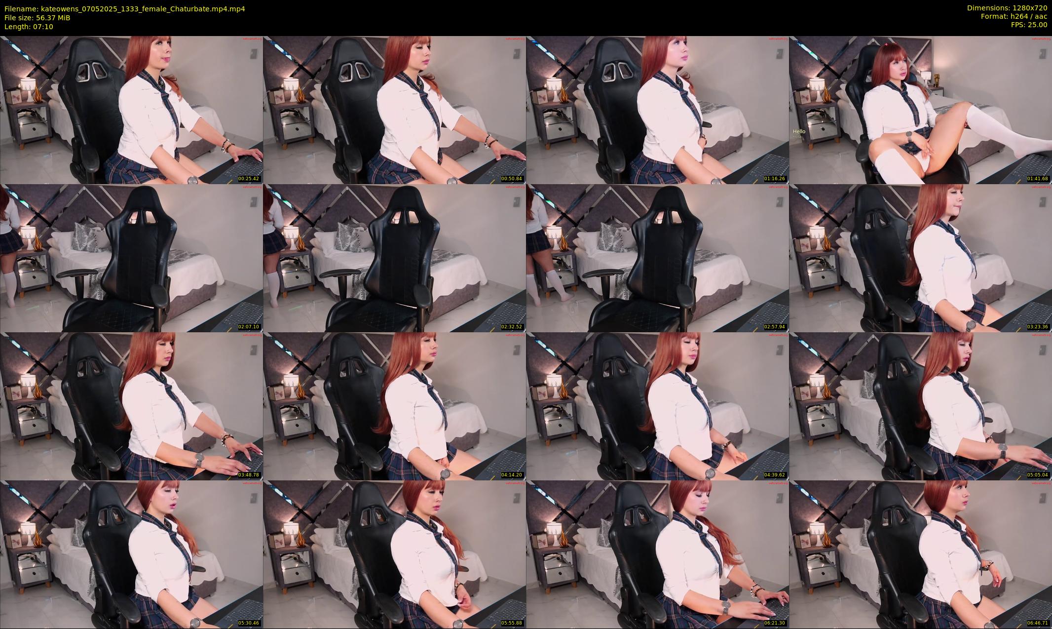 kateowens — 8 minute Chaturbate female cam show recording, 720p, May 7, 2025