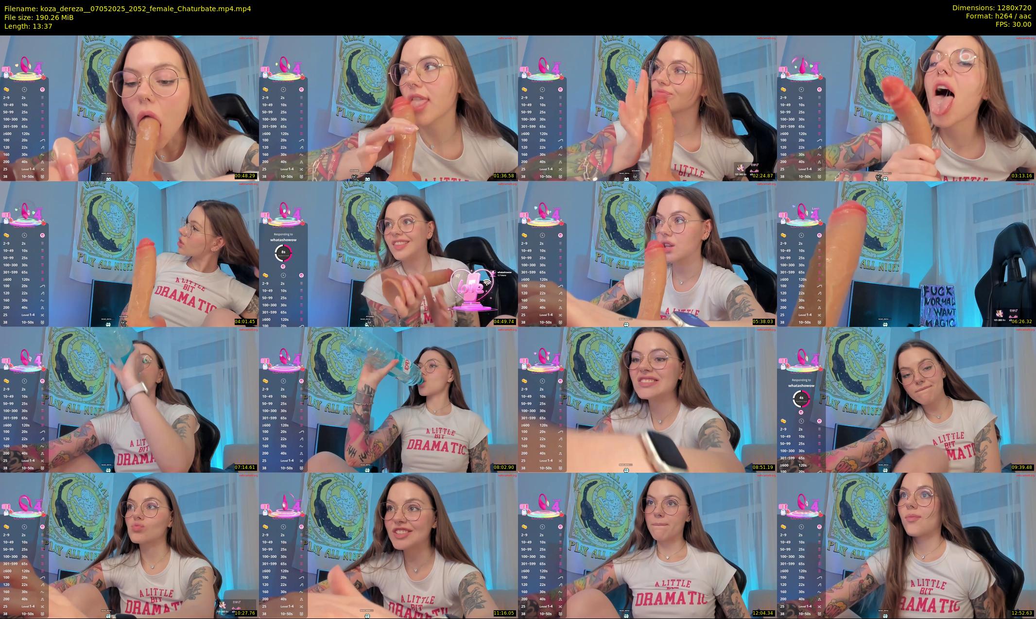 koza_dereza_ — 14 minute Chaturbate female cam show recording, 720p, May 7, 2025
