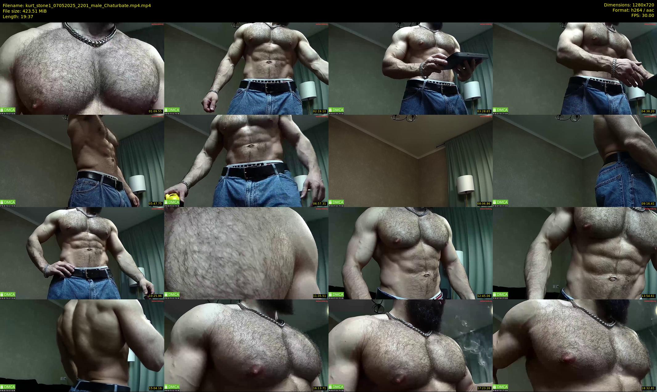 kurt_stone1 — 20 minute Chaturbate male cam show recording, 720p, May 7, 2025