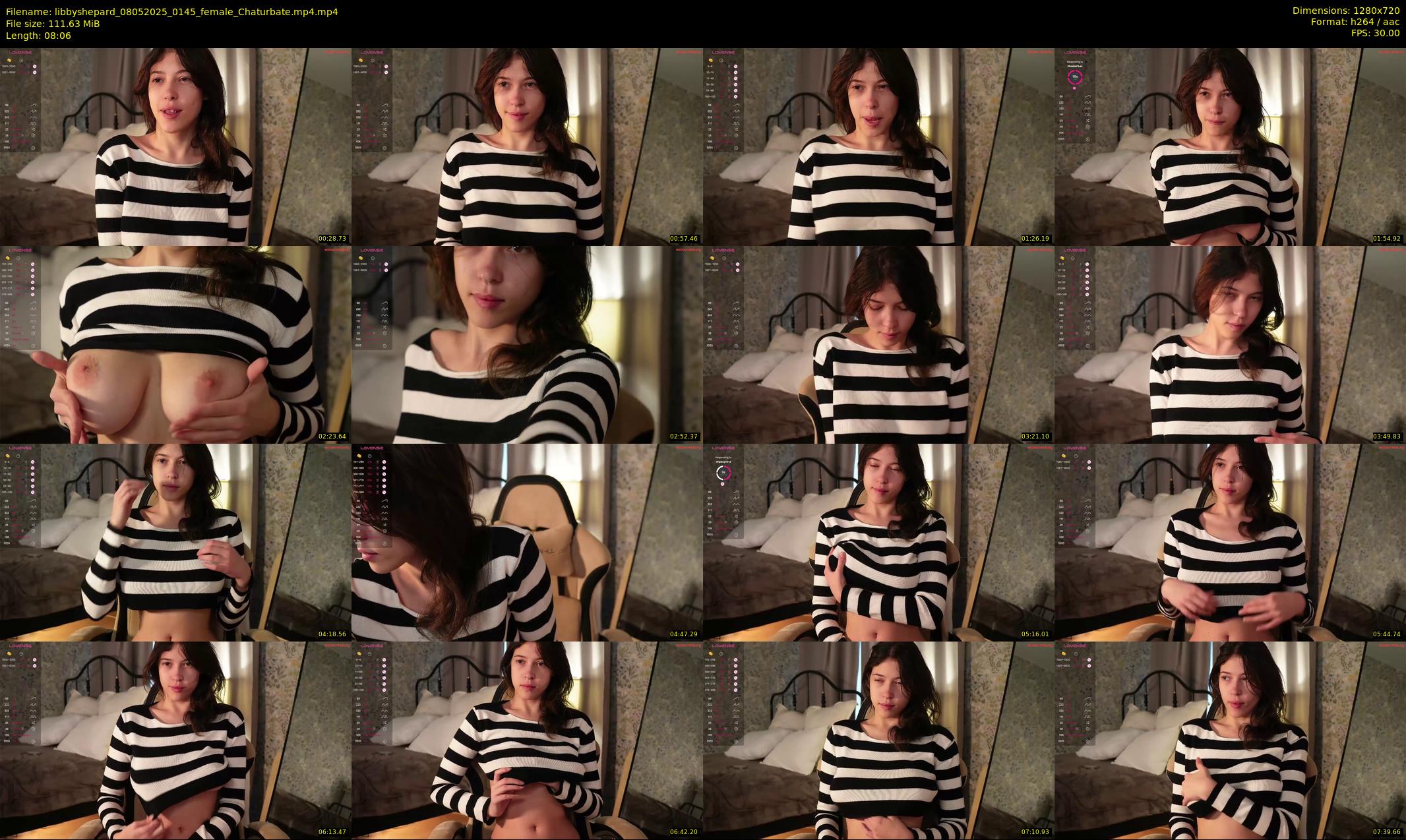 libbyshepard — 9 minute Chaturbate female cam show recording, 720p, May 8, 2025