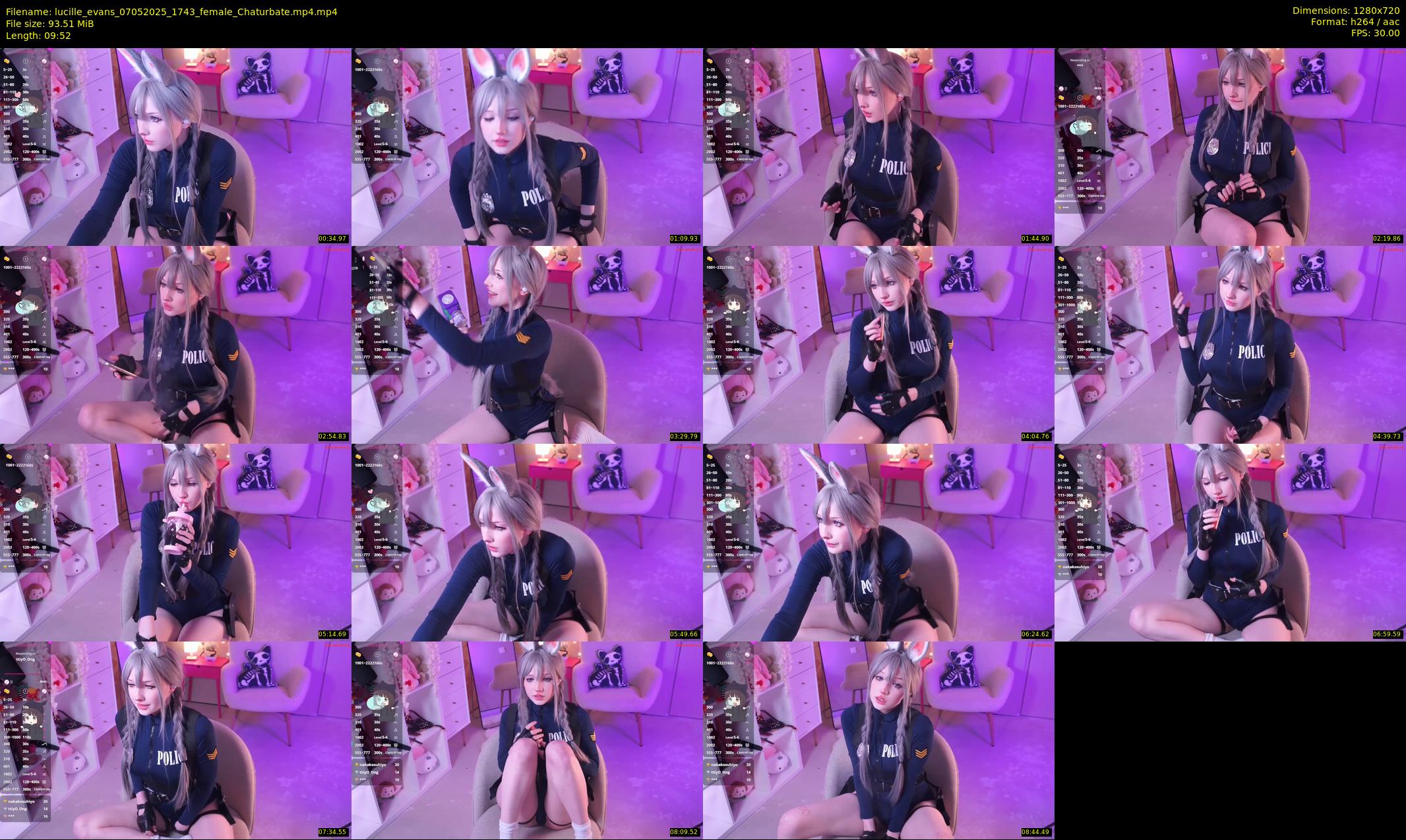 lucille_evans — 10 minute Chaturbate female cam show recording, 720p, May 7, 2025
