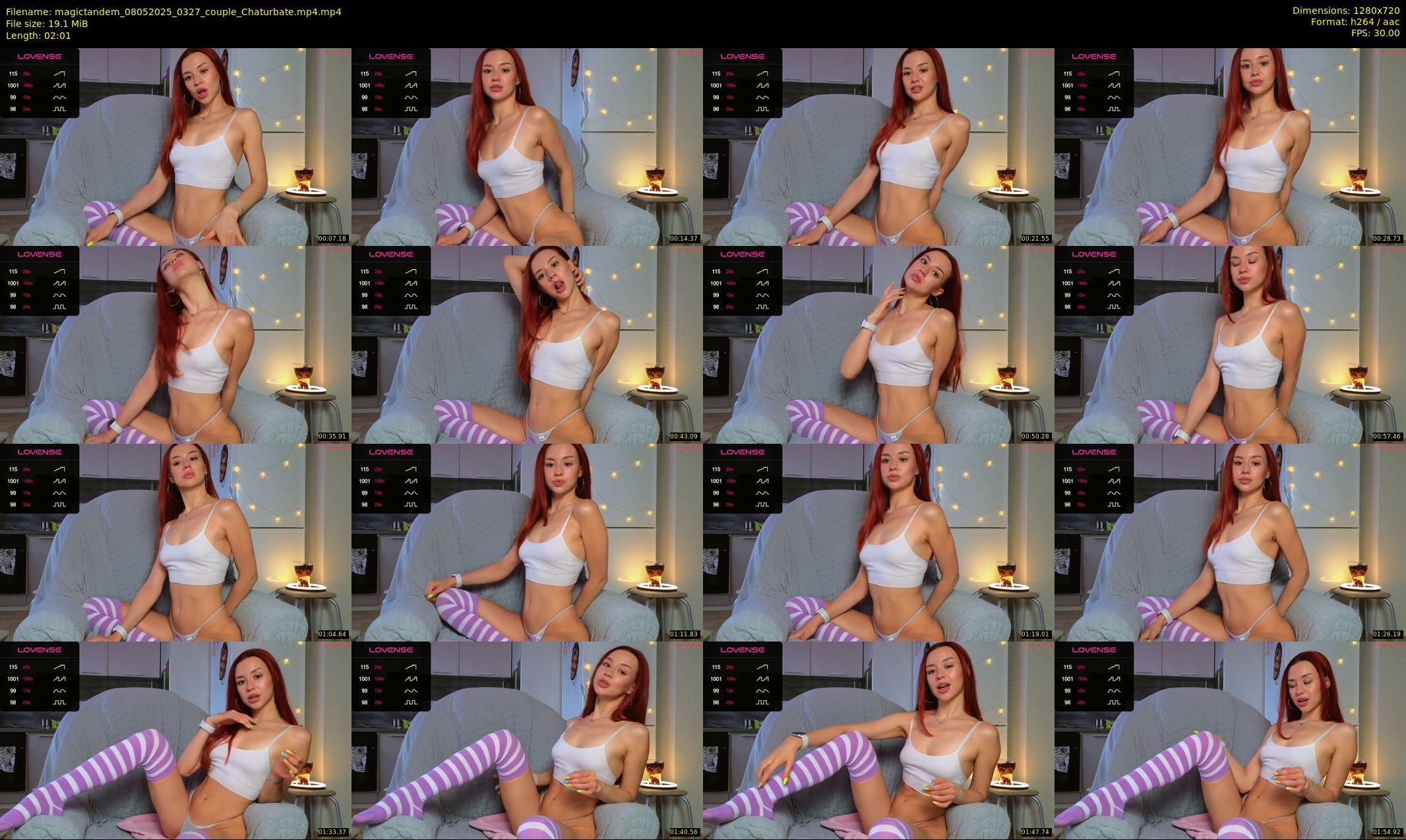 magictandem — 3 minute Chaturbate couple cam show recording, 720p, May 8, 2025