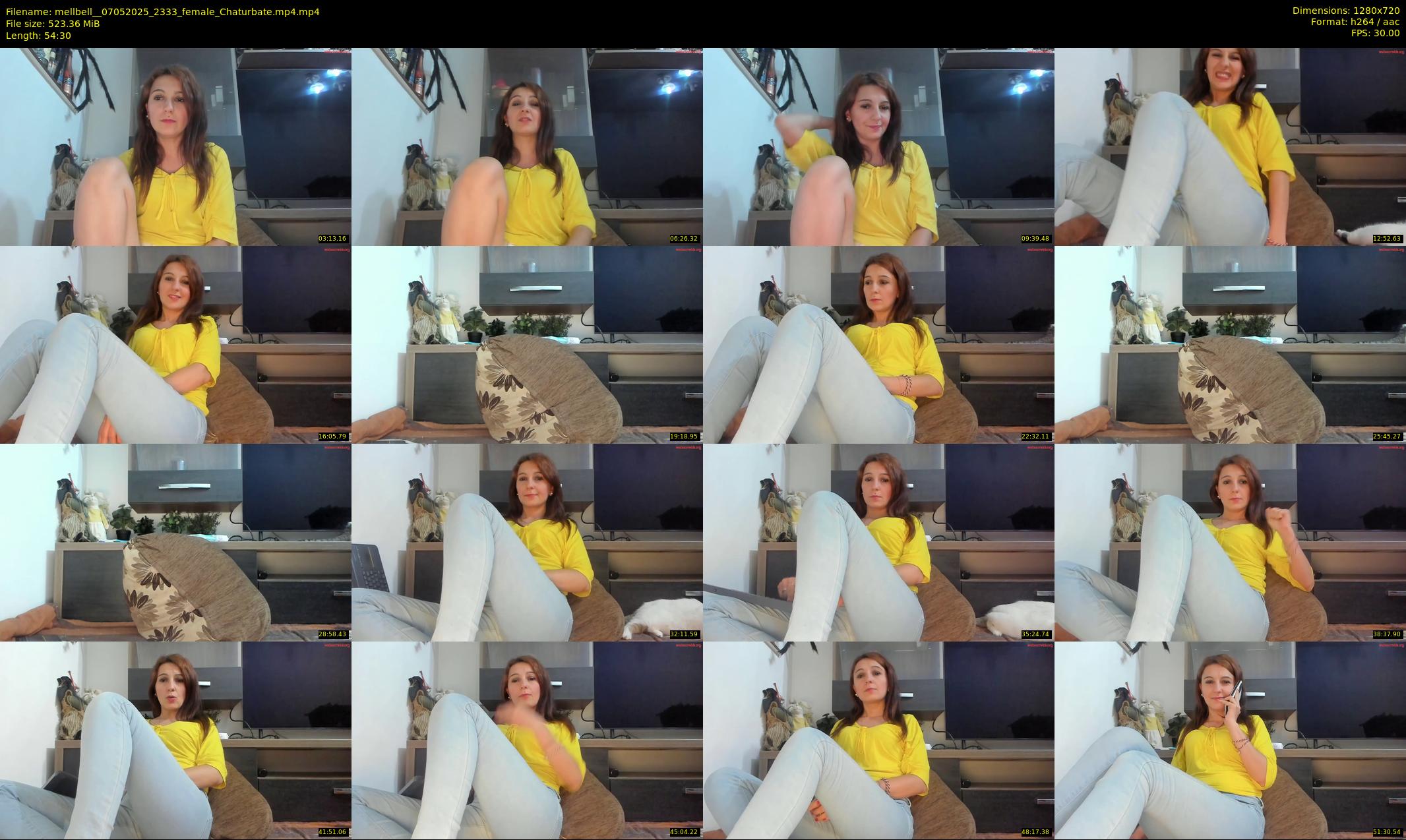mellbell_ — 55 minute Chaturbate female cam show recording, 720p, May 7, 2025