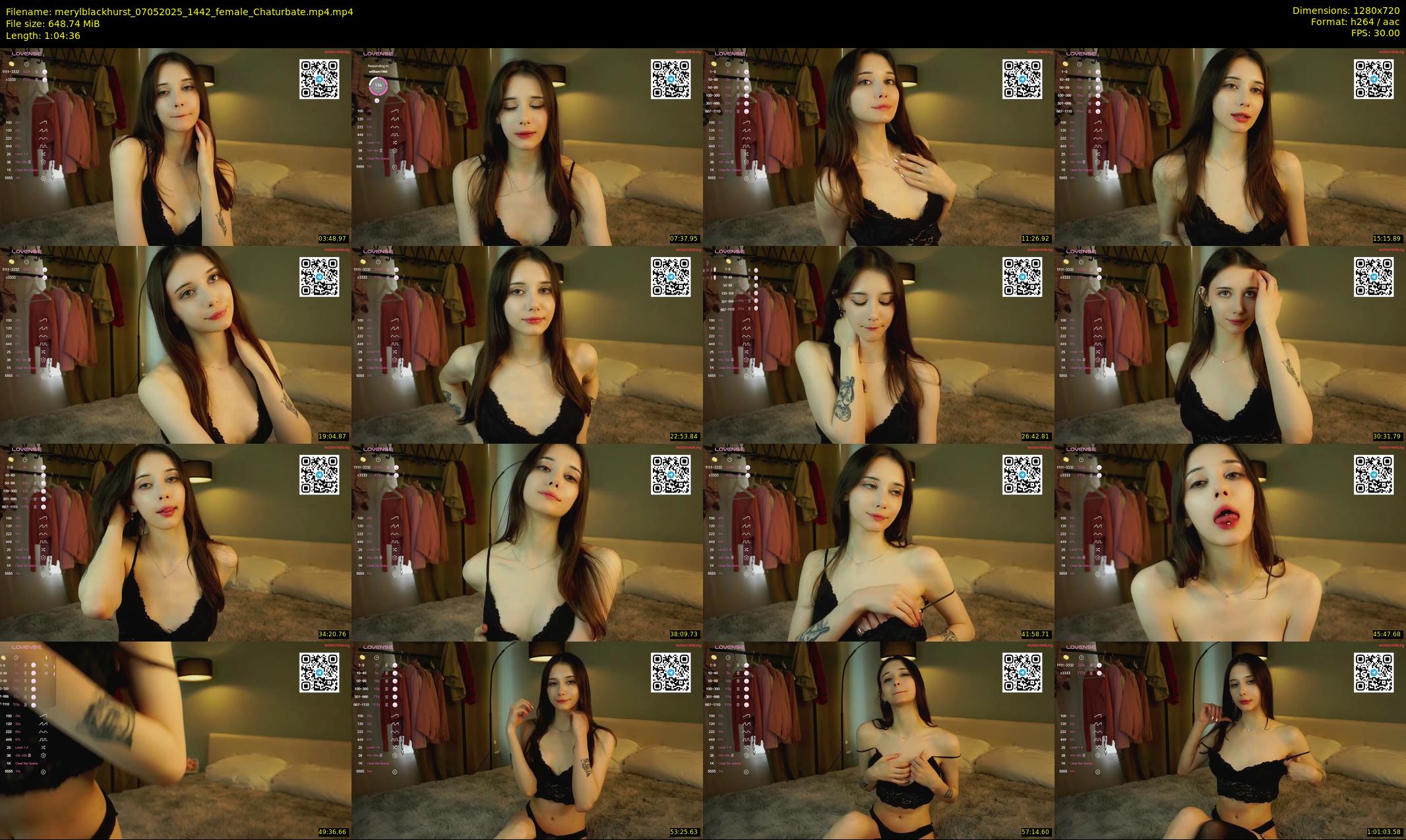 merylblackhurst — 65 minute Chaturbate female cam show recording, 720p, May 7, 2025