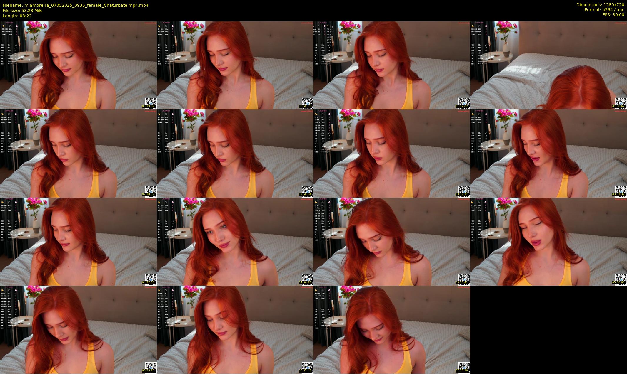 miamoreira — 9 minute Chaturbate female cam show recording, 720p, May 7, 2025