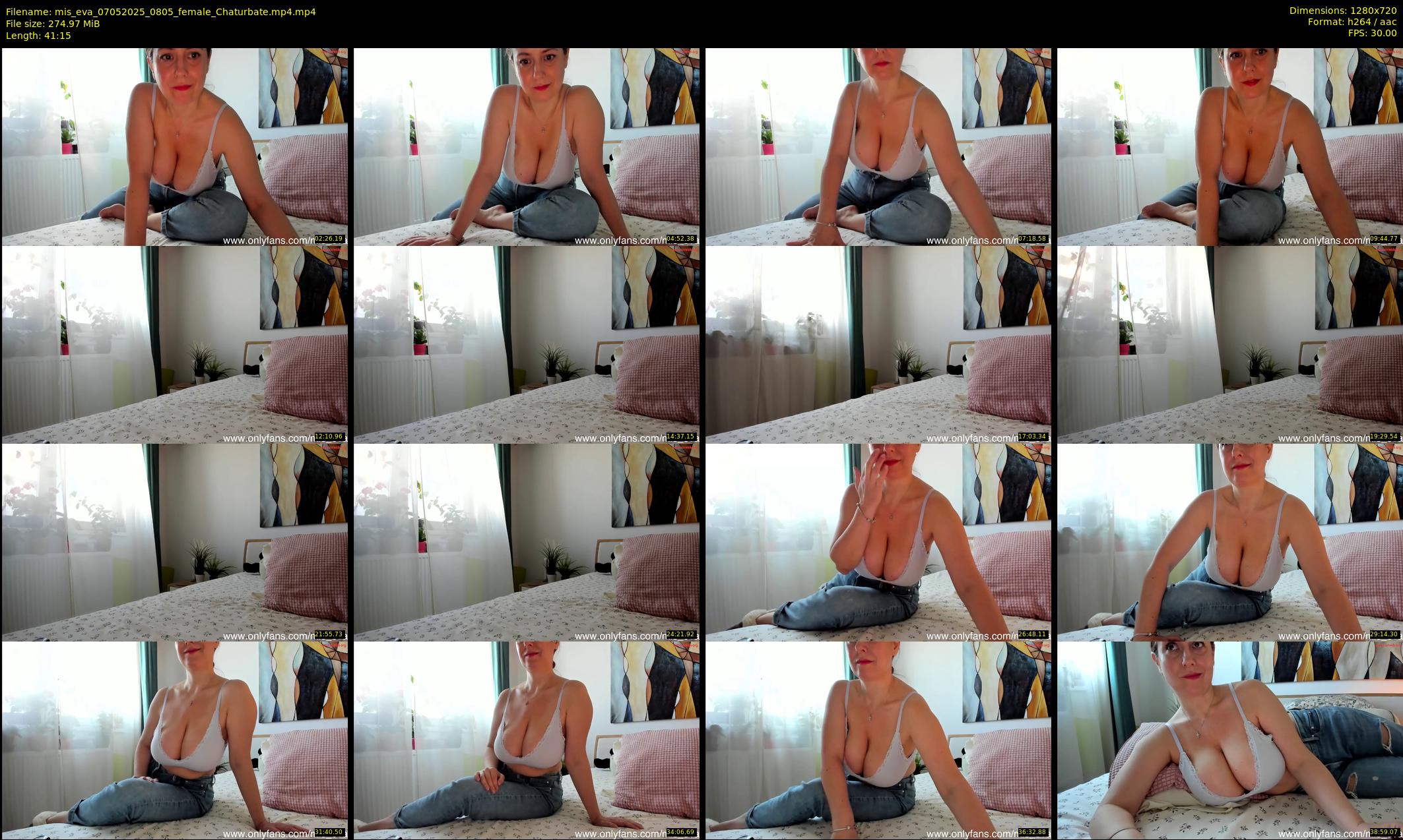 mis_eva — 42 minute Chaturbate female cam show recording, 720p, May 7, 2025