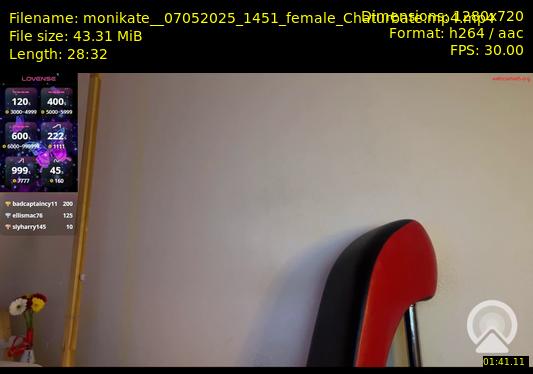 monikate_ — 29 minute Chaturbate couple cam show recording, 720p, May 7, 2025