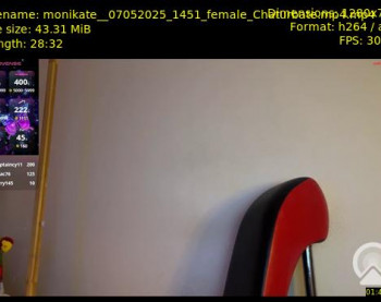 monikate_ — 29 minute Chaturbate couple cam show recording, 720p, May 7, 2025