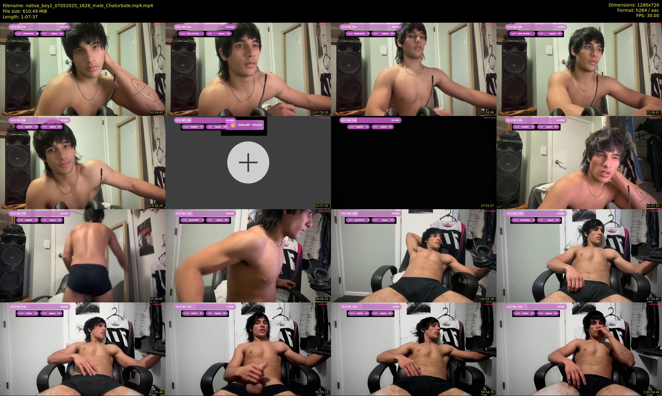 native_boy2 — 68 minute Chaturbate male cam show recording, 720p, May 7, 2025