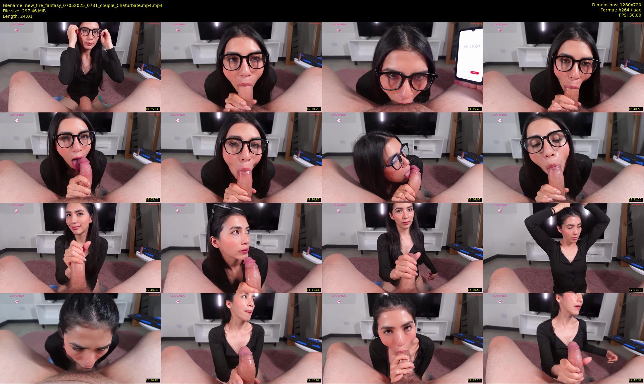 new_fire_fantasy — 25 minute Chaturbate couple cam show recording, 720p, May 7, 2025