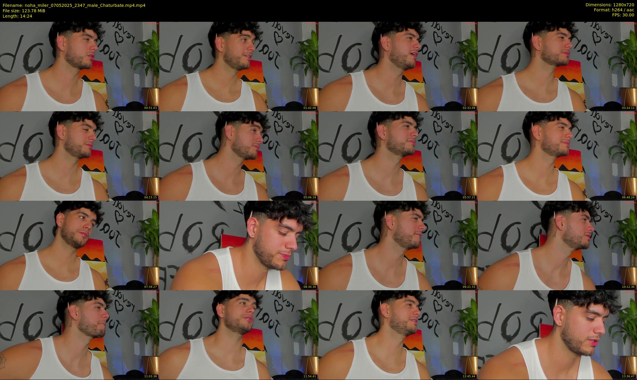 noha_miler — 15 minute Chaturbate male cam show recording, 720p, May 7, 2025