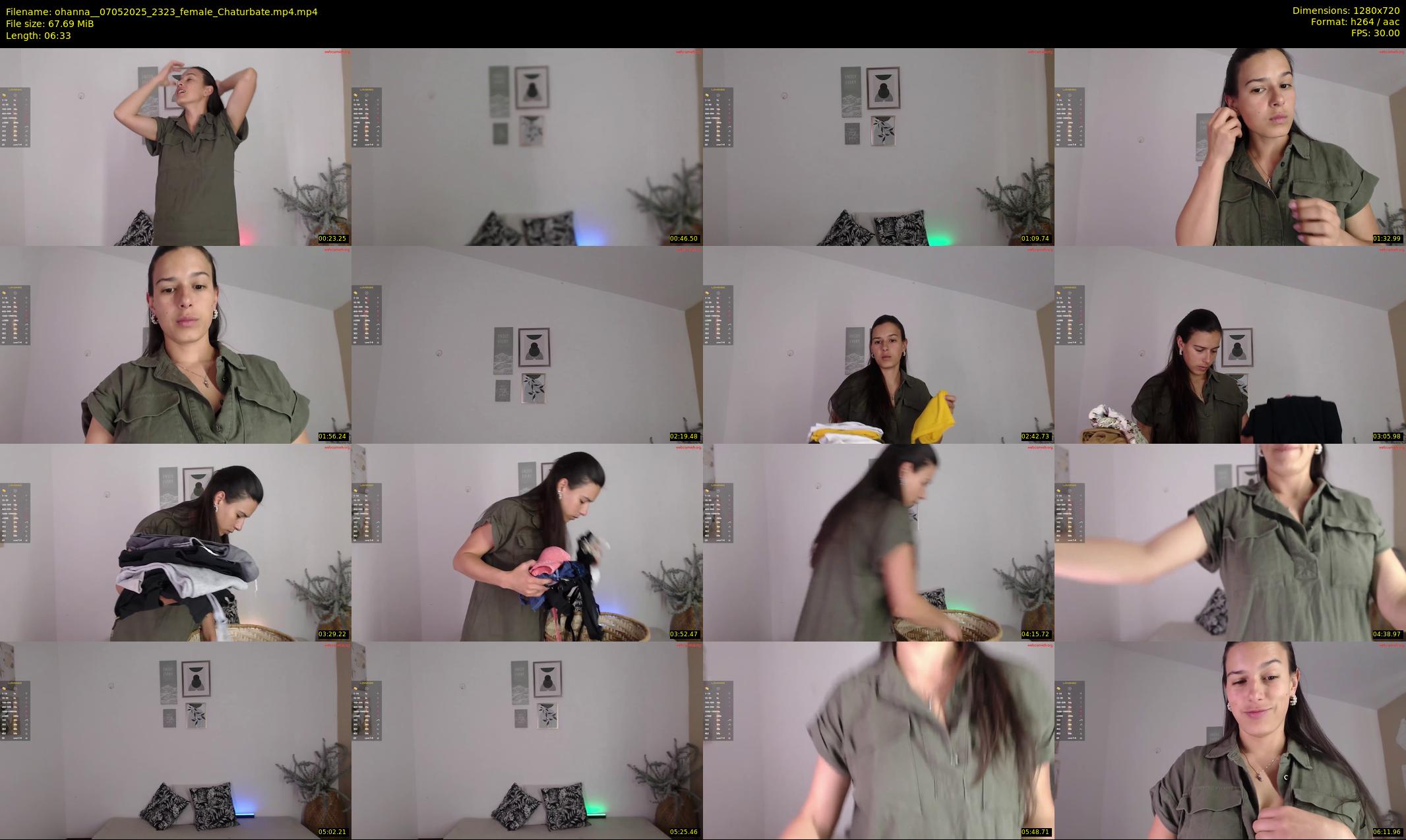 ohanna_ — 7 minute Chaturbate female cam show recording, 720p, May 7, 2025