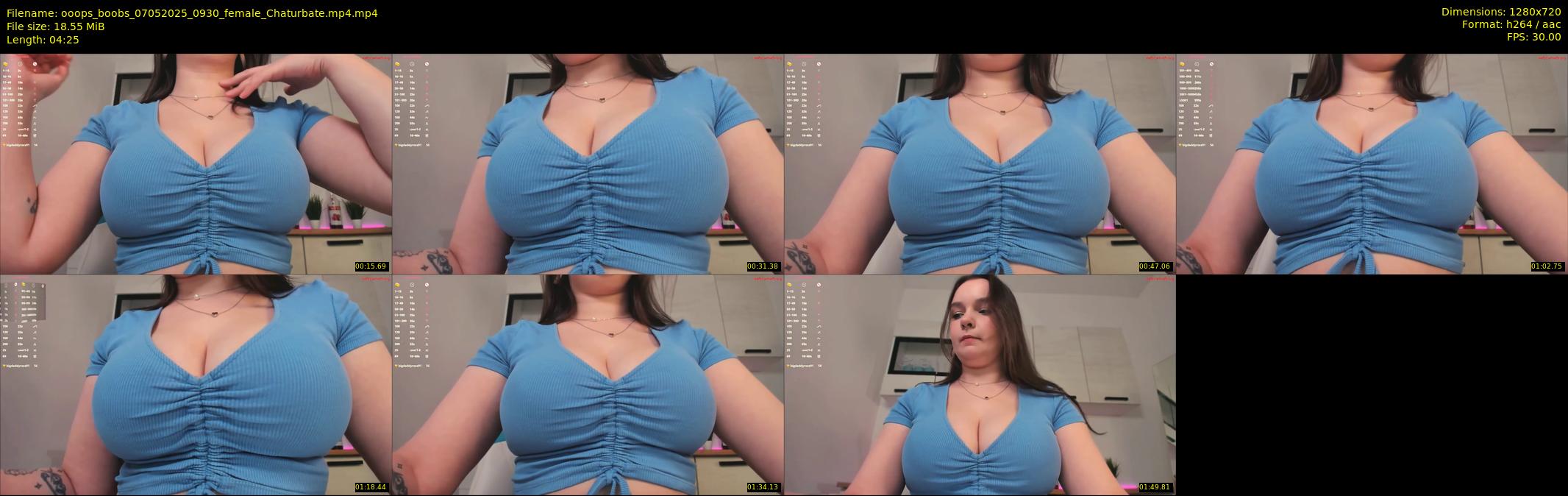 ooops_boobs — 5 minute Chaturbate female cam show recording, 720p, May 7, 2025
