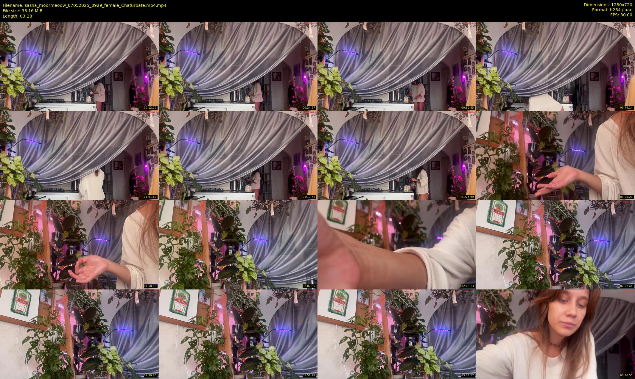 sasha_moormeoow — 4 minute Chaturbate female cam show recording, 720p, May 7, 2025