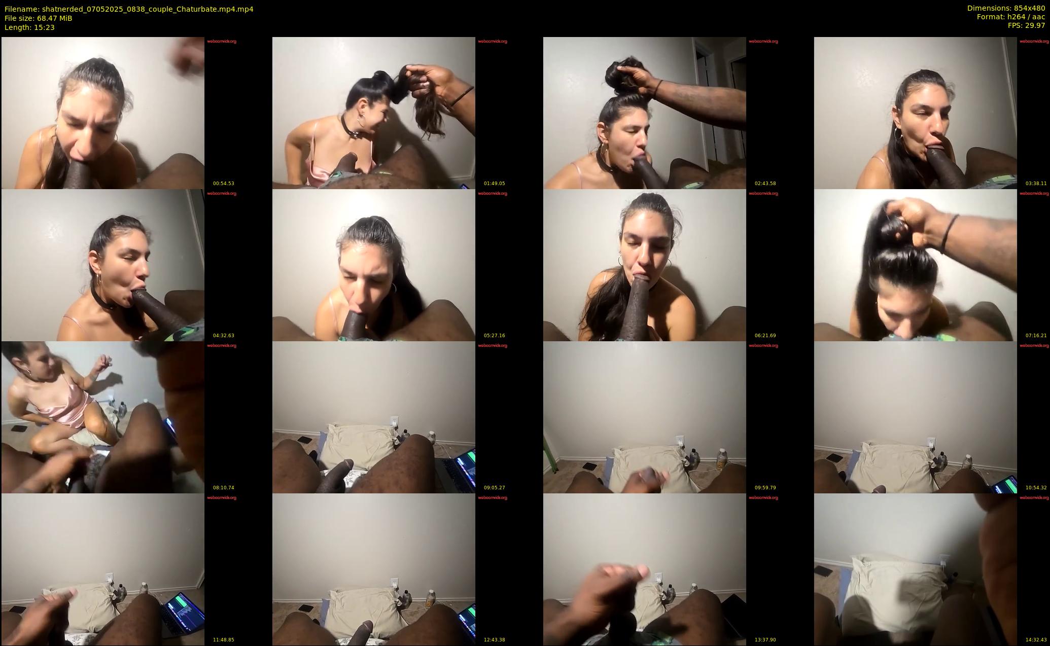shatnerded — 16 minute Chaturbate couple cam show recording, 480p, May 7, 2025