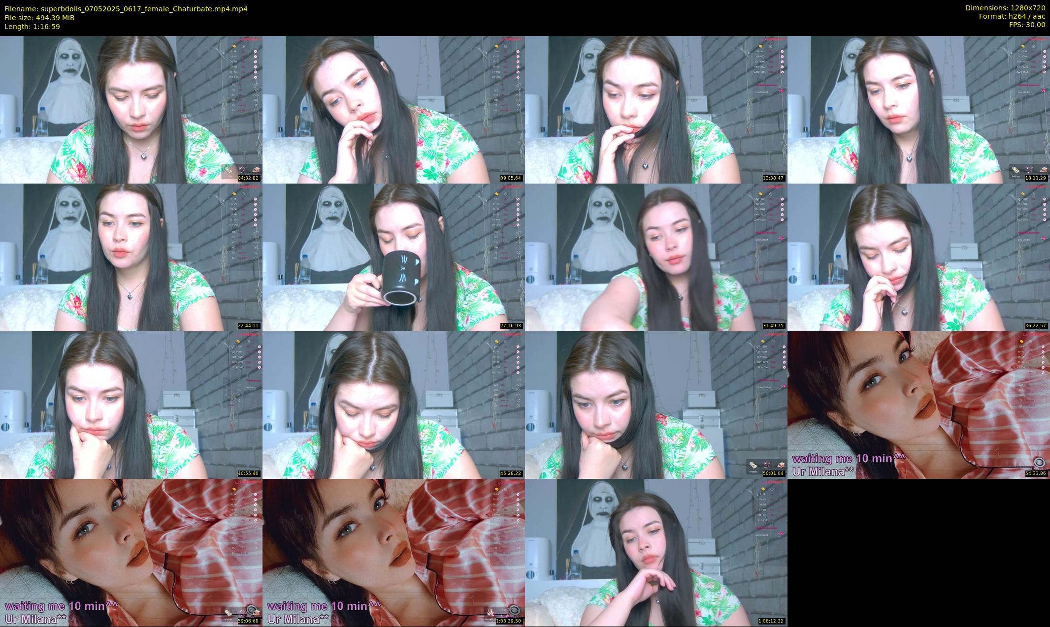 superbdolls — 77 minute Chaturbate couple cam show recording, 720p, May 7, 2025