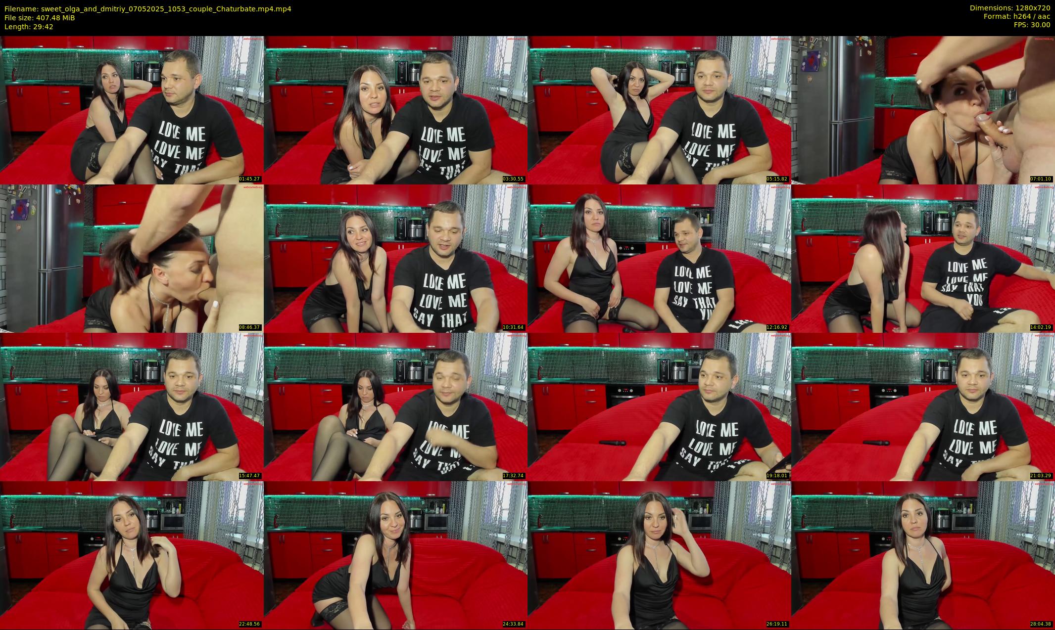 sweet_olga_and_dmitriy — 30 minute Chaturbate couple cam show recording, 720p, May 7, 2025
