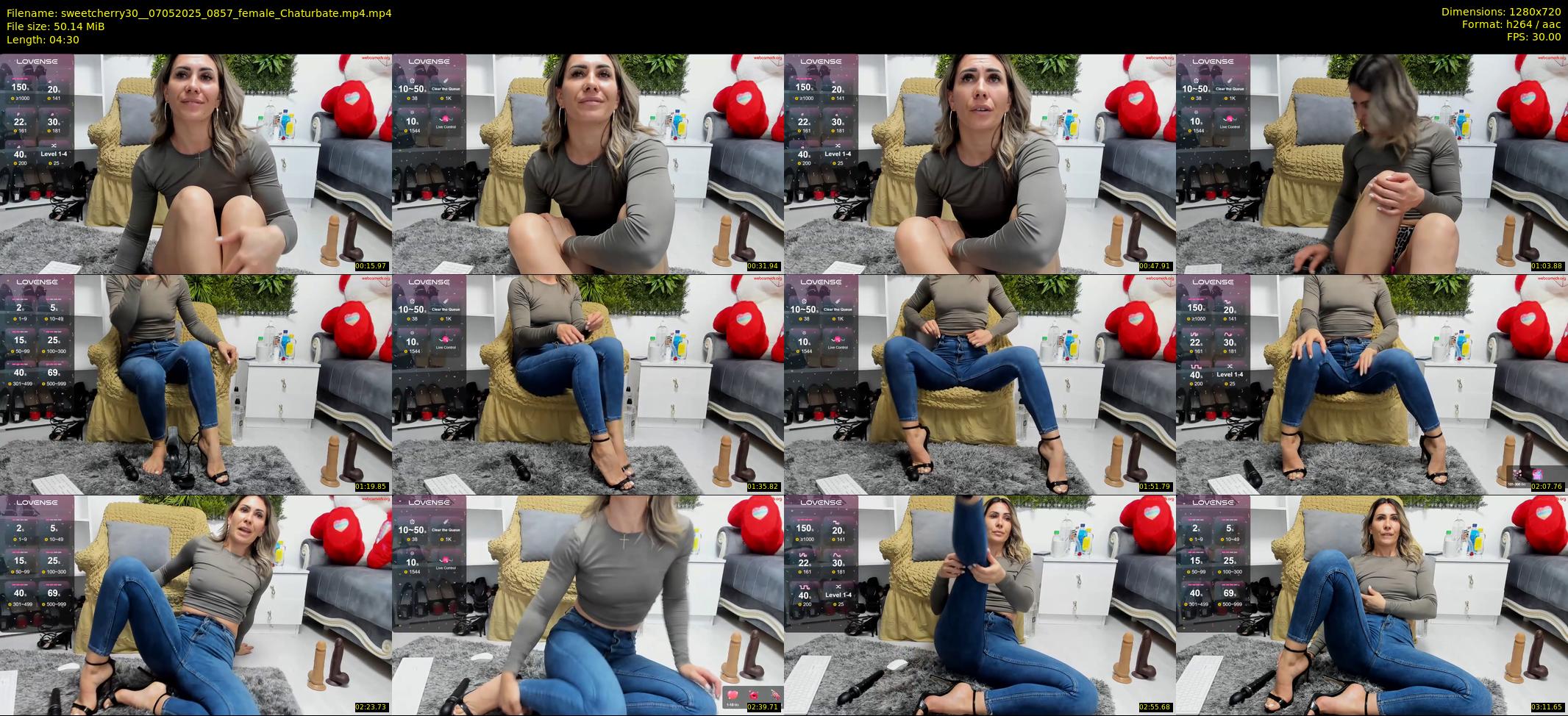sweetcherry30_ — 5 minute Chaturbate female cam show recording, 720p, May 7, 2025