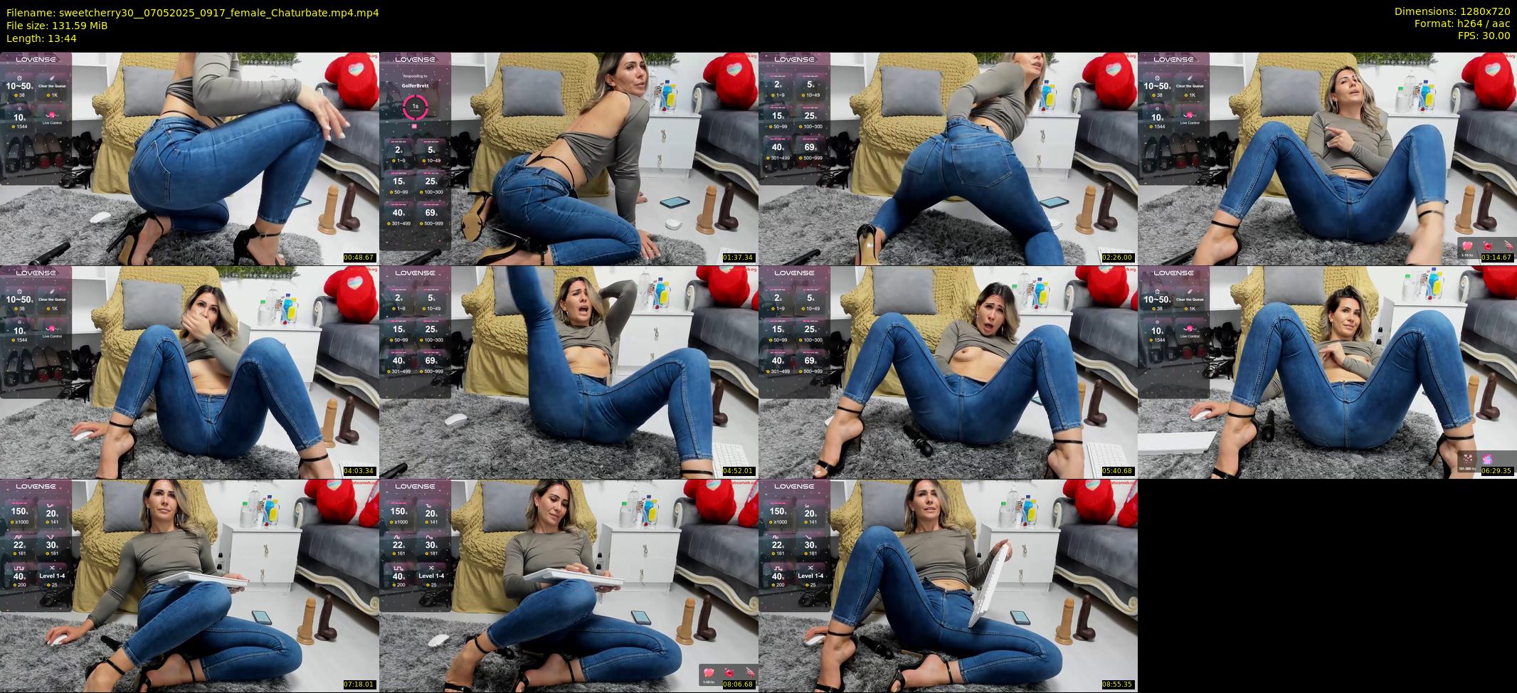 sweetcherry30_ — 14 minute Chaturbate female cam show recording, 720p, May 7, 2025