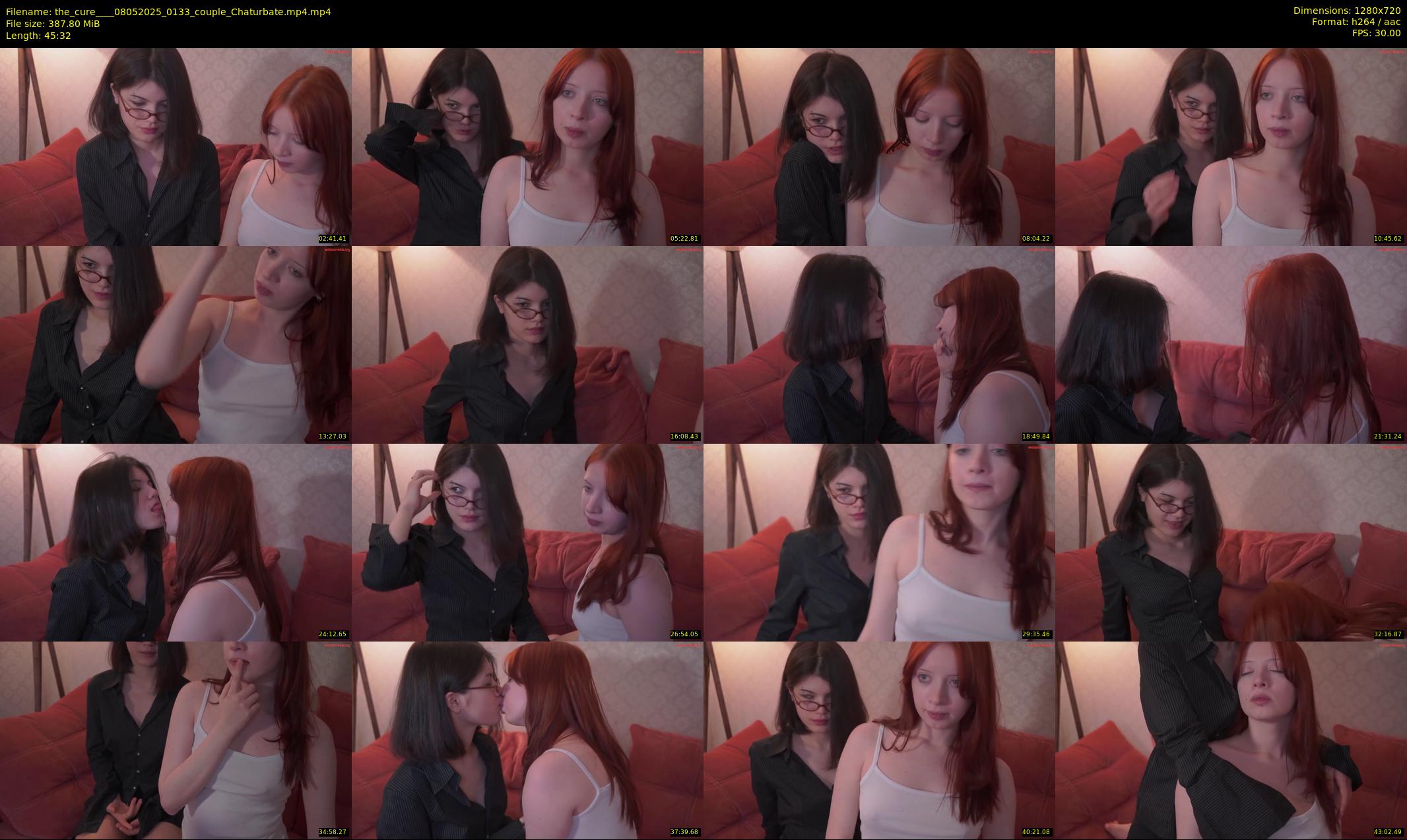 the_cure___ — 46 minute Chaturbate couple cam show recording, 720p, May 8, 2025