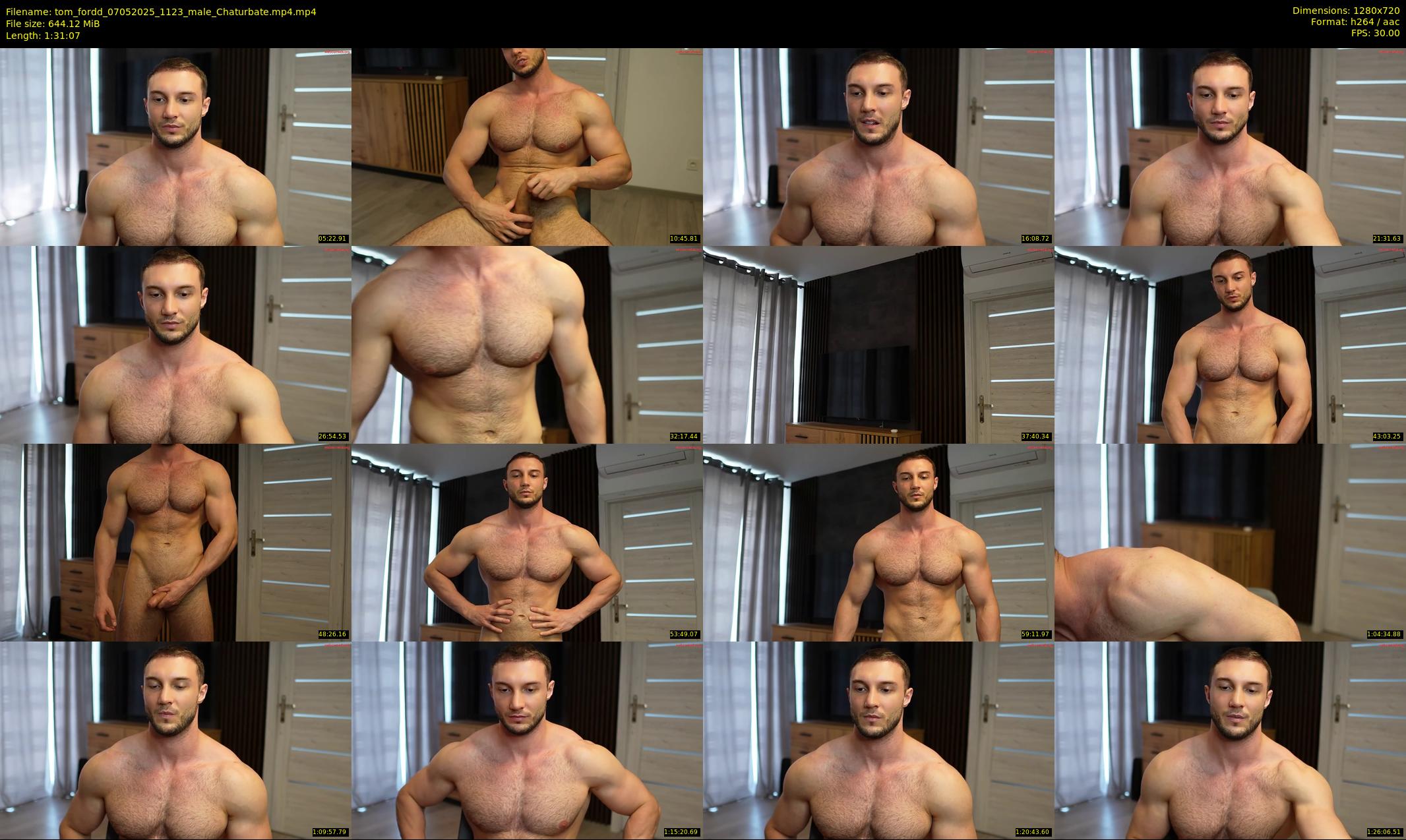tom_fordd — 92 minute Chaturbate male cam show recording, 720p, May 7, 2025
